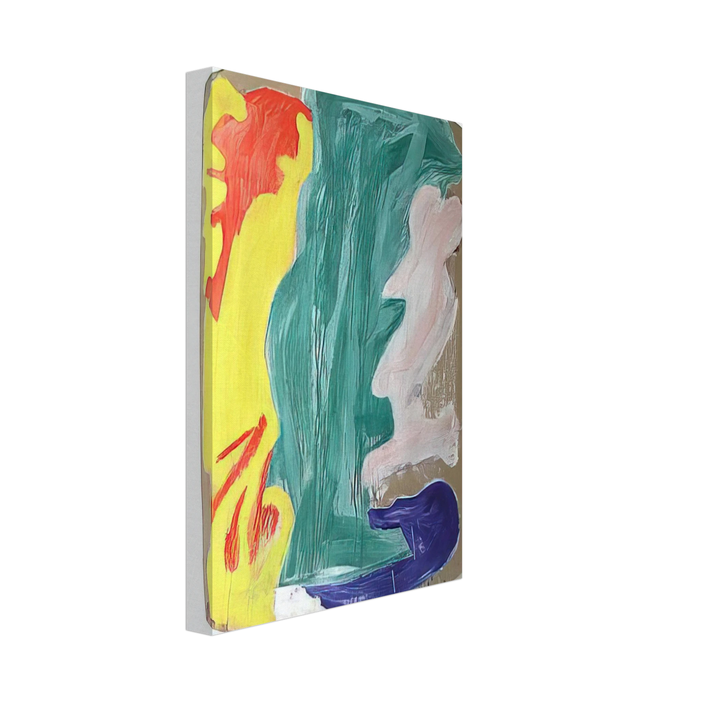 Ron Gorchov - Baton - 1986 Canvas - 70x100 cm / 28x40 inches-canvas