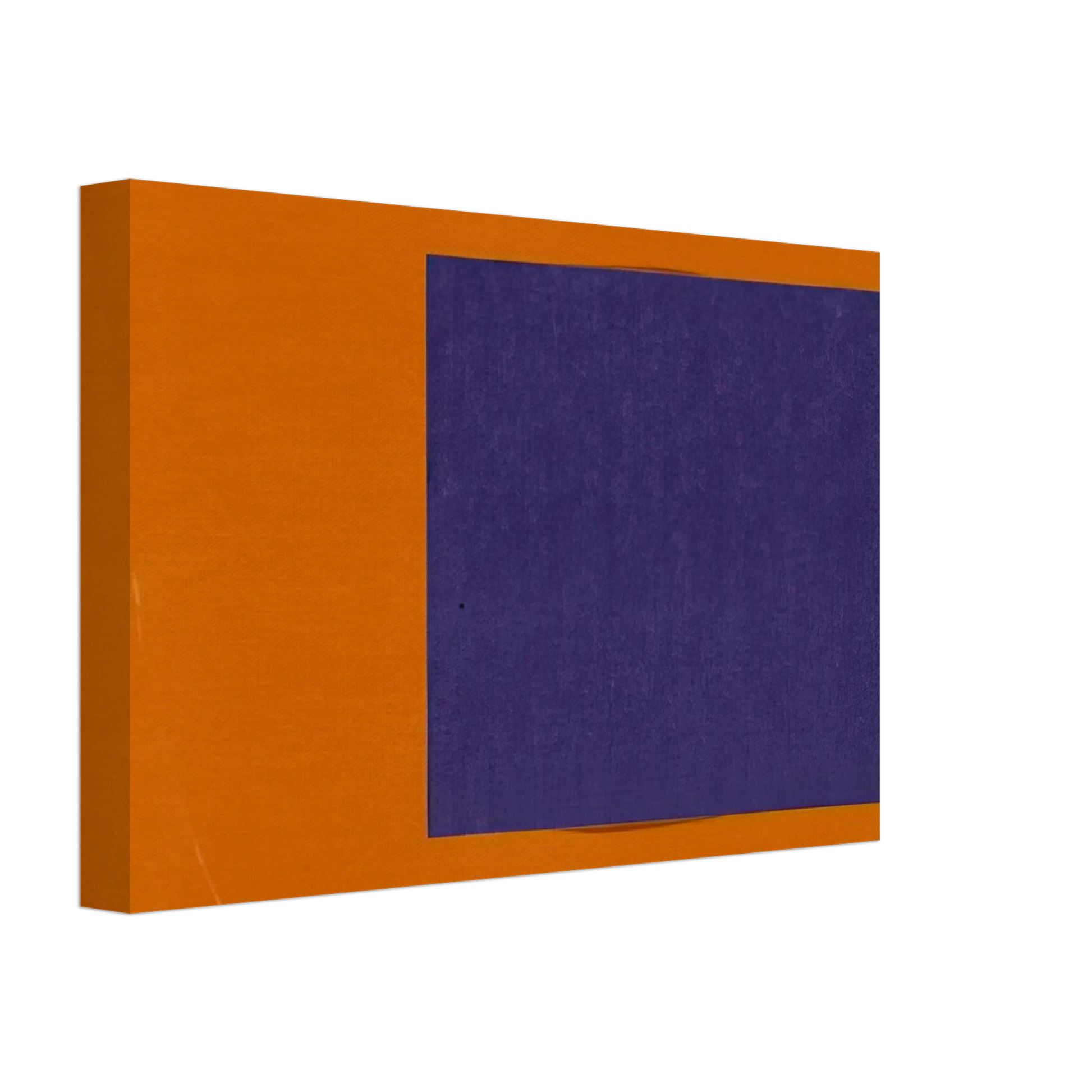 Ellsworth Kelly - Purple and Orange from the series Line Form Color Canvas - 70x100 cm / 28x40 inches-canvas