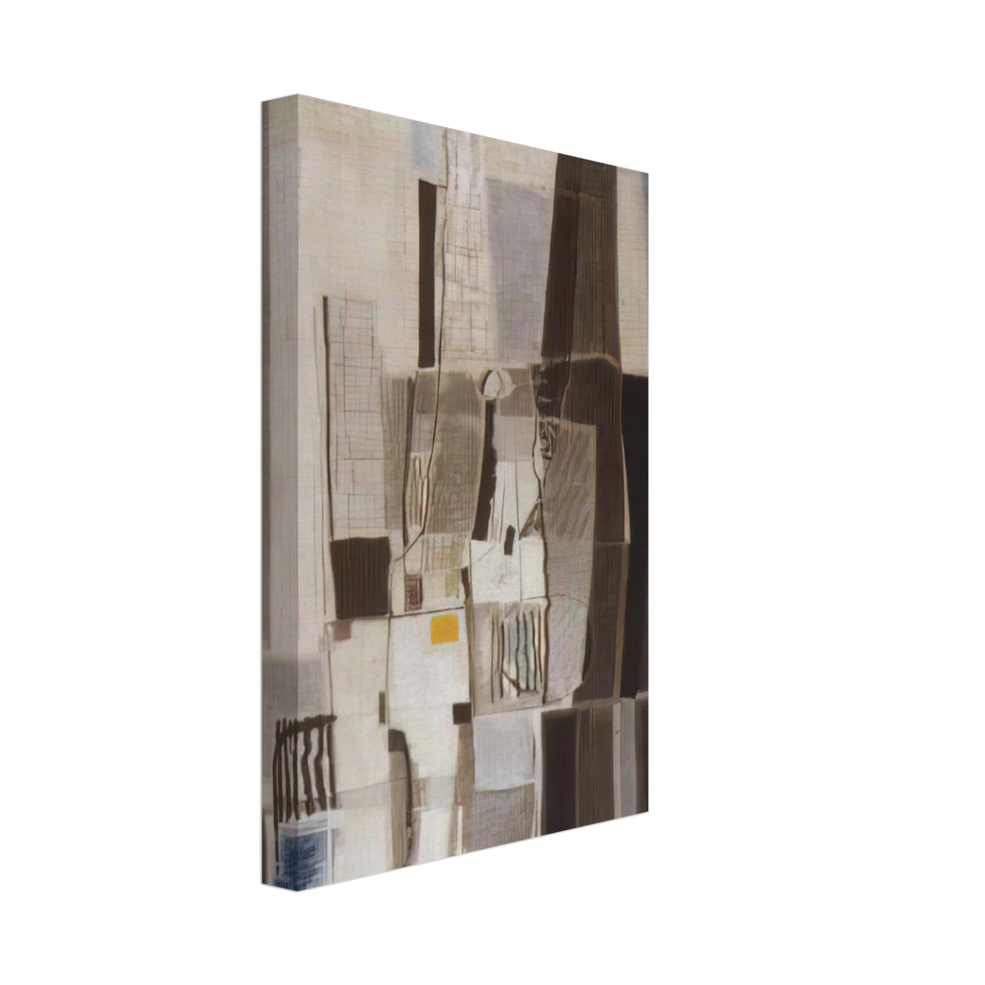 Bice Lazzari - Architettura 1 - Art Informel Canvas - 70x100 cm / 28x40 inches-canvas