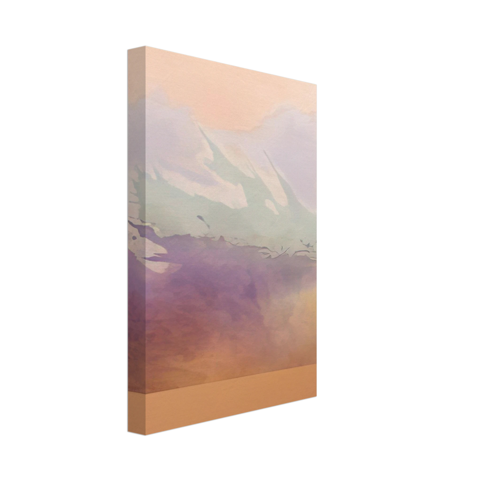 Ronnie Landfield - Atlantic - 1969 Canvas - 70x100 cm / 28x40 inches-canvas