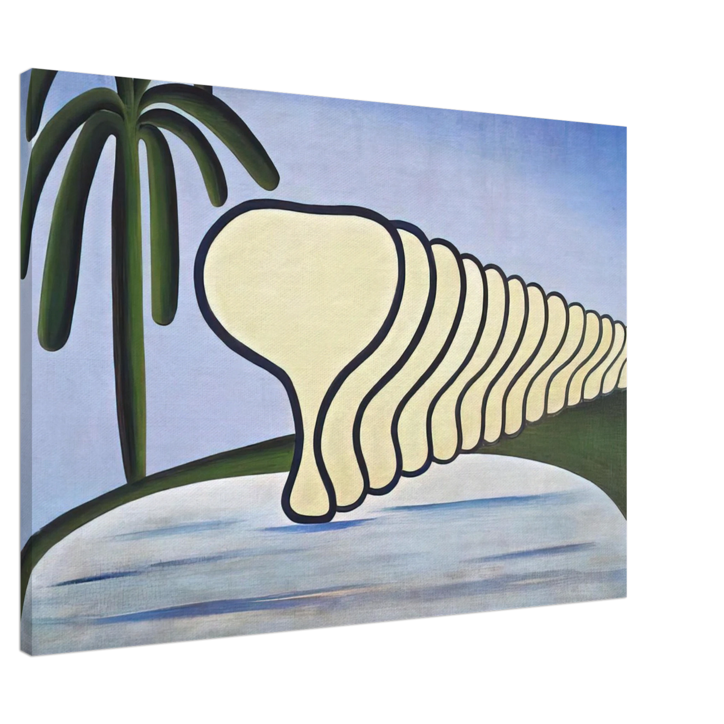 Tarsila do Amaral - Sleep Canvas - 20x30 cm / 8x12 inches-canvas