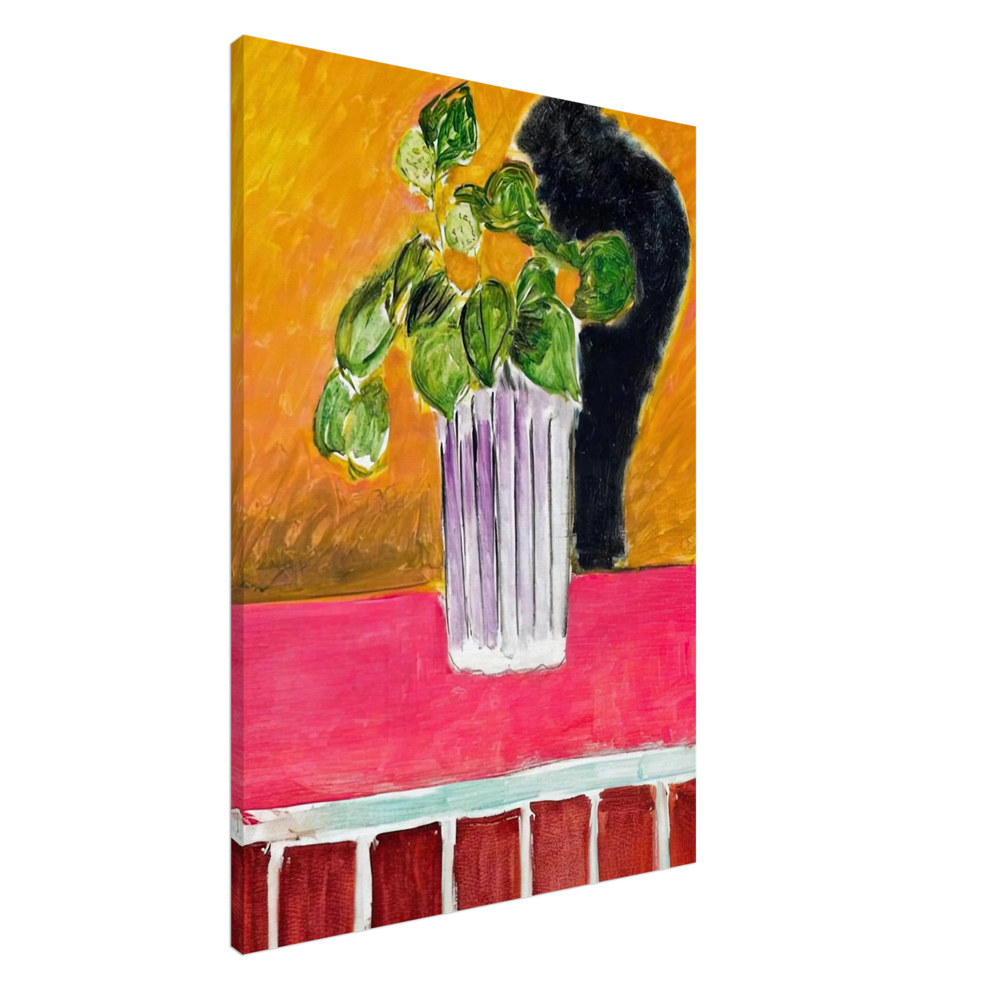 Henri Matisse - IVY BRANCH 1941 Canvas - 20x30 cm / 8x12 inches-canvas
