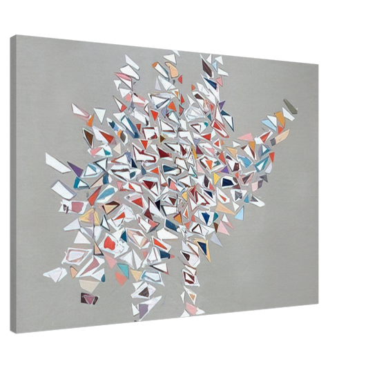 Robert Goodnough - Untitled - 1996 Canvas - 20x30 cm / 8x12 inches-canvas