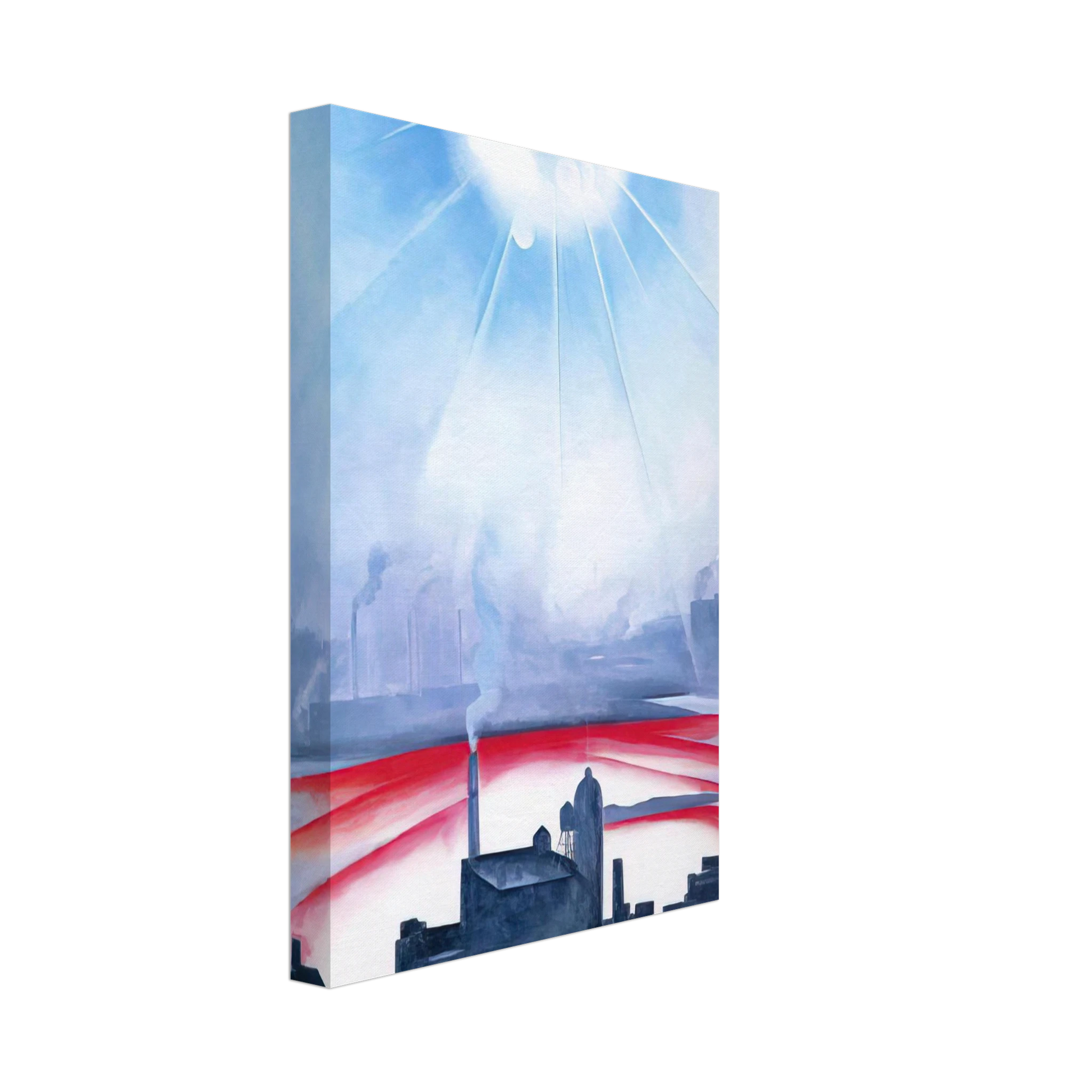 Georgia O'Keeffe - East River No 1 Canvas - 70x100 cm / 28x40 inches-canvas