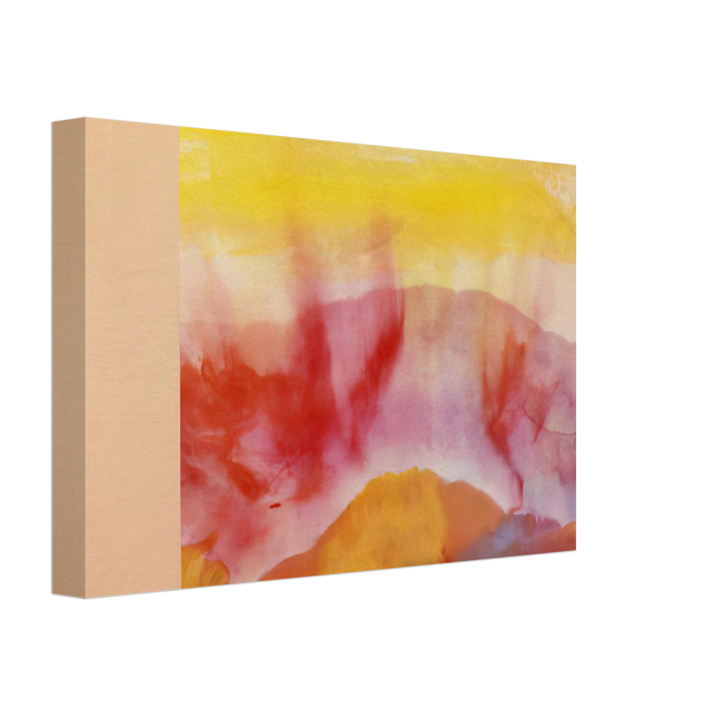 Ronnie Landfield - Mountain Morning - 1993 Canvas - 70x100 cm / 28x40 inches-canvas