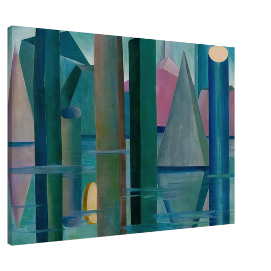 Tarsila do Amaral - Calmaria II Canvas - 20x30 cm / 8x12 inches-canvas