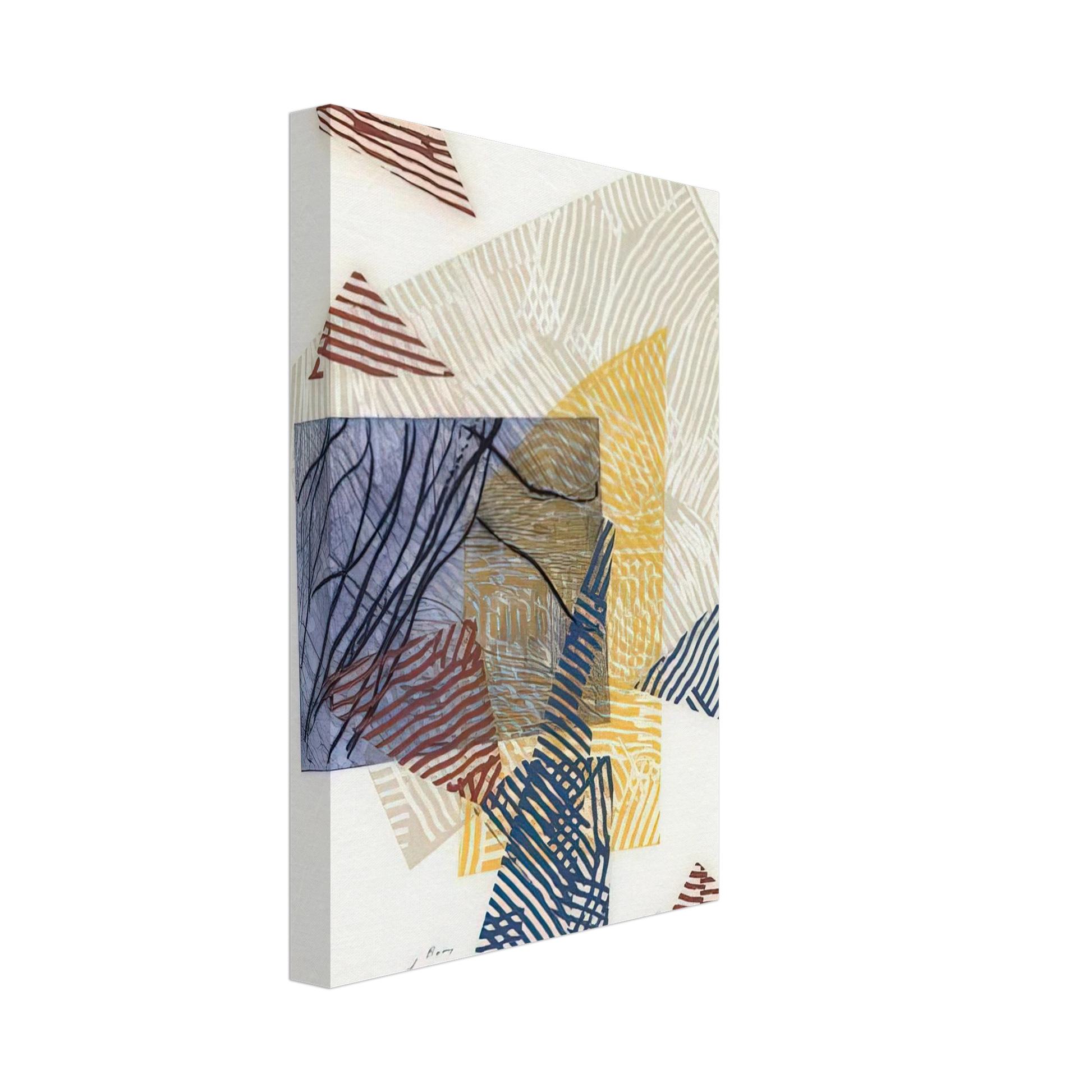 Sam Gilliam - Buoy Landscape II Canvas - 70x100 cm / 28x40 inches-canvas