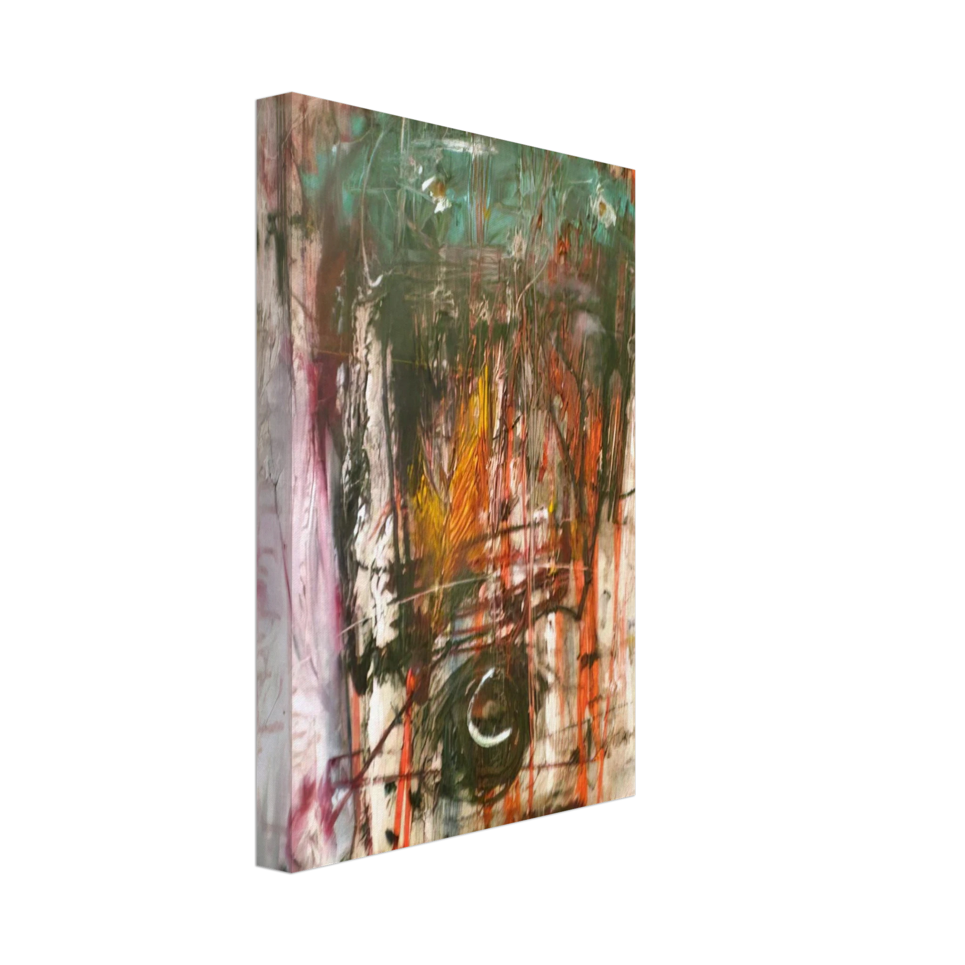 Wols - Composition - 1947 Canvas - 70x100 cm / 28x40 inches-canvas