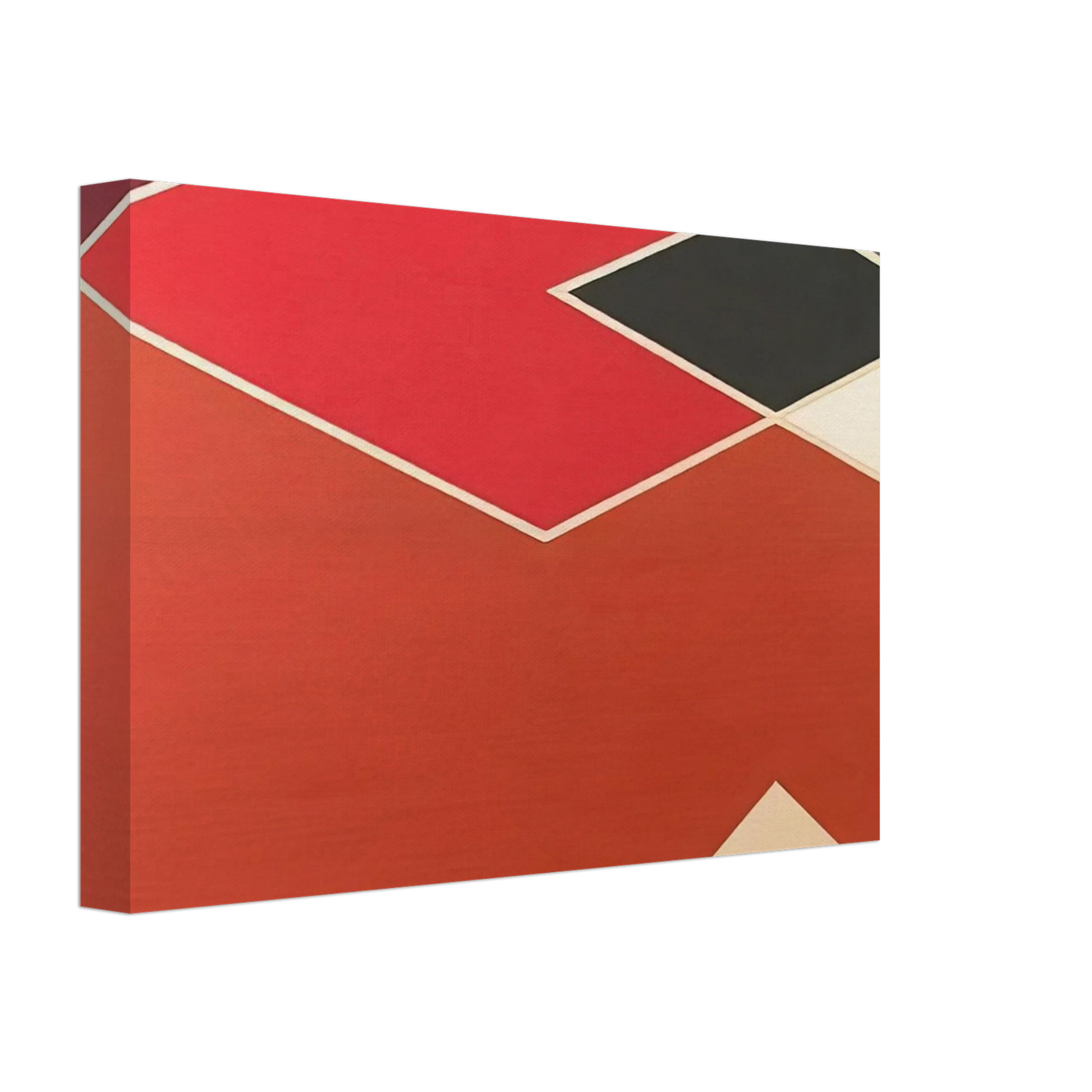 Larry Zox - Tikke from the Diamond Cut Series - 1968 Canvas - 40x60 cm / 16x24 inches-canvas