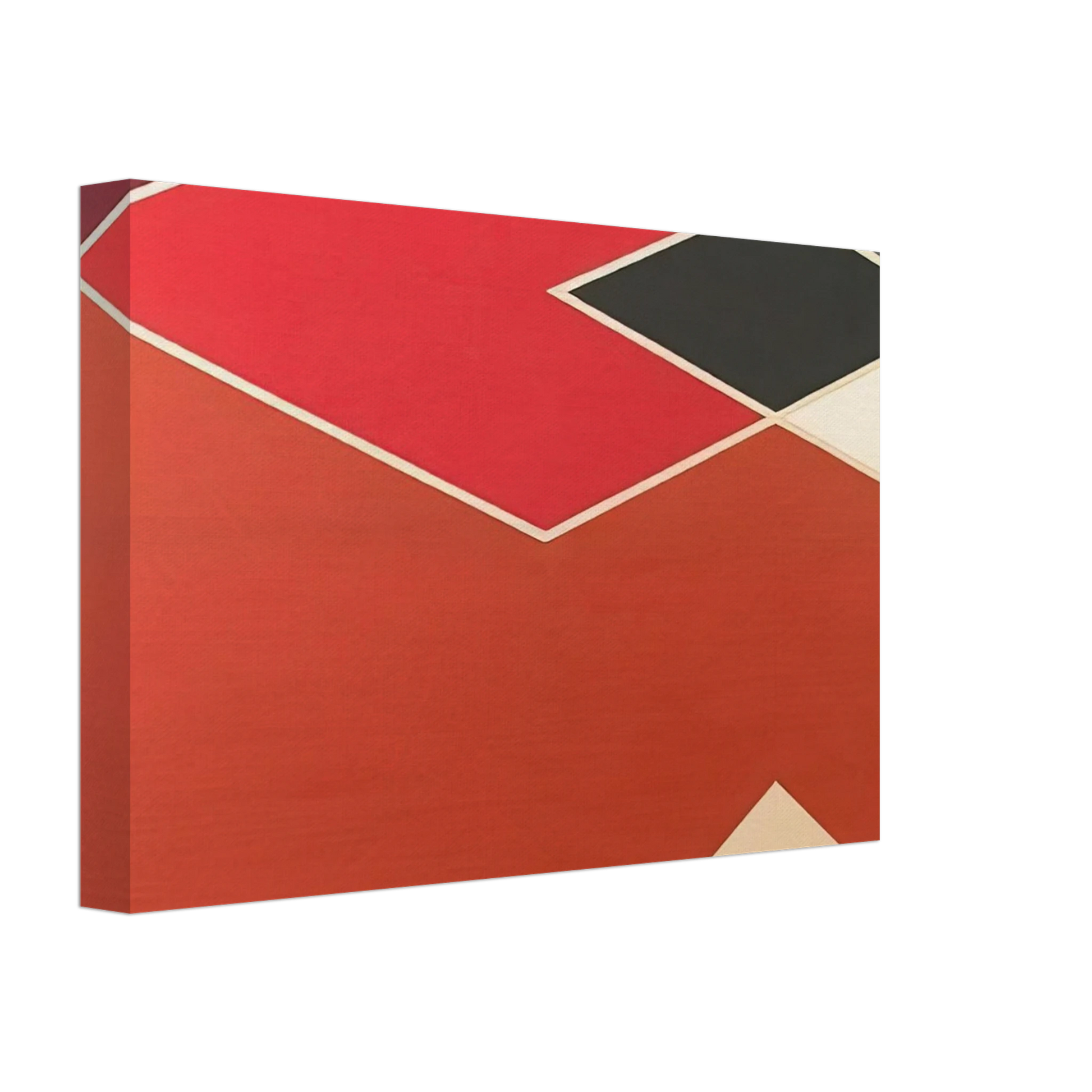 Larry Zox - Tikke from the Diamond Cut Series - 1968 Canvas - 40x60 cm / 16x24 inches-canvas