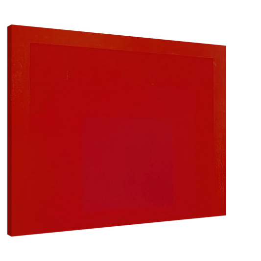 Josef Albers - HOMAGE TO THE SQUARE BROAD CALL 1967 Canvas - 20x30 cm / 8x12 inches-canvas