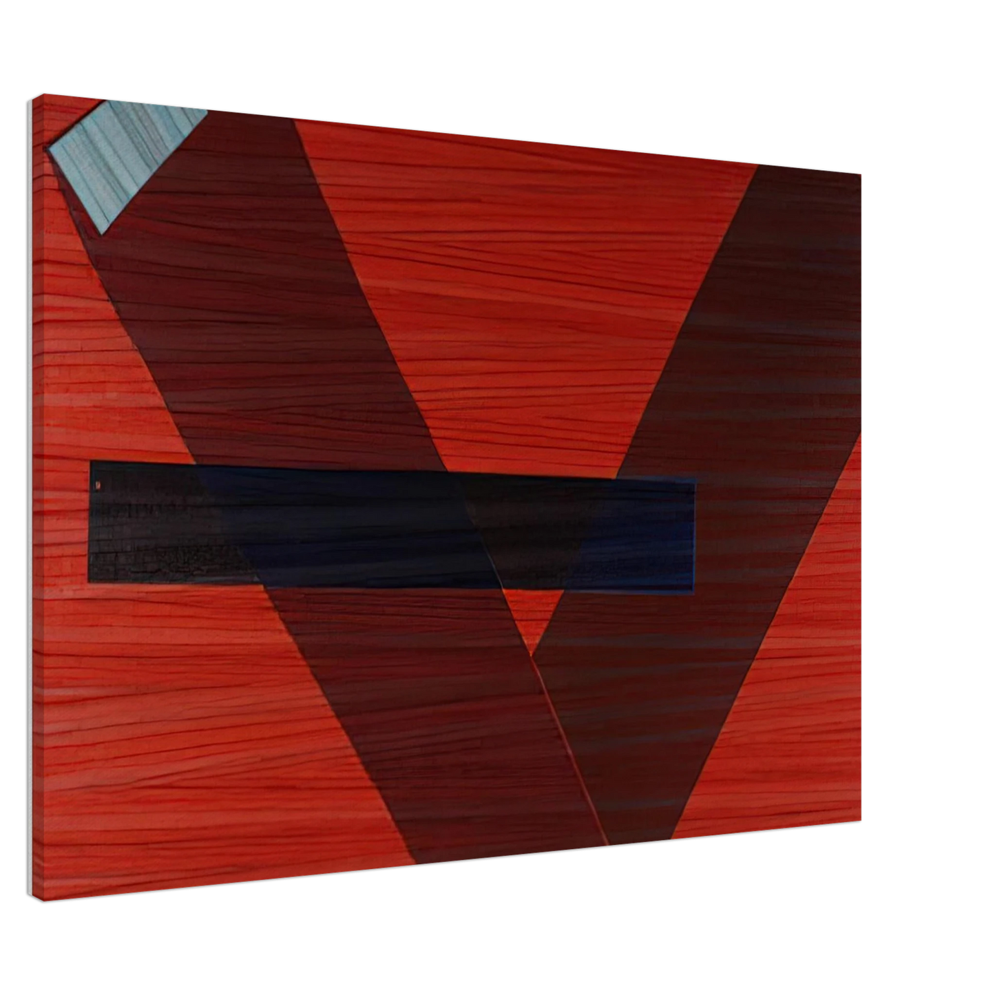 Sam Gilliam - Blue Line Canvas - 20x30 cm / 8x12 inches-canvas