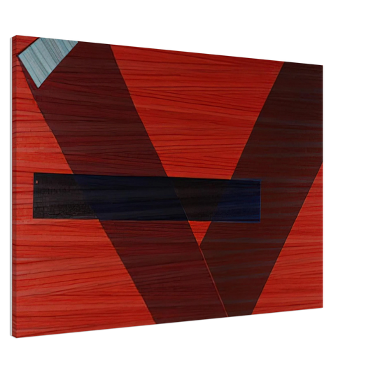 Sam Gilliam - Blue Line Canvas - 20x30 cm / 8x12 inches-canvas