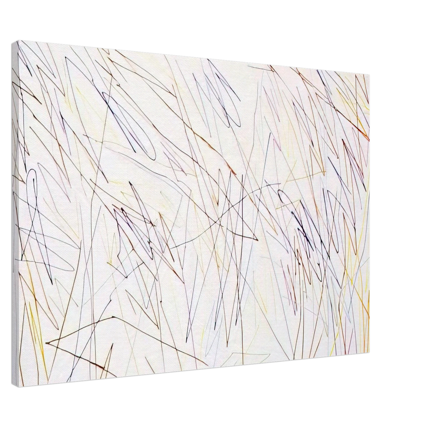 Ronnie Landfield - Iceberg - 1974 Canvas - 20x30 cm / 8x12 inches-canvas