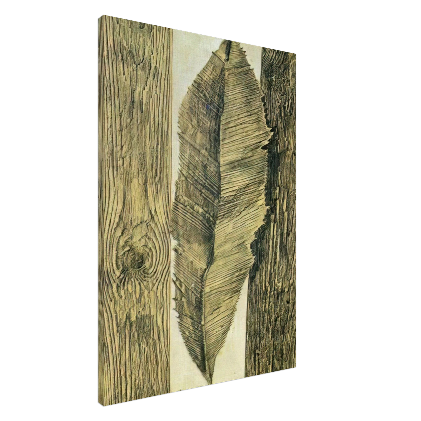 Max Ernst - Leaf customs Canvas - 20x30 cm / 8x12 inches-canvas