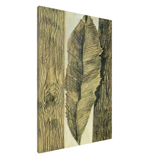 Max Ernst - Leaf customs Canvas - 20x30 cm / 8x12 inches-canvas