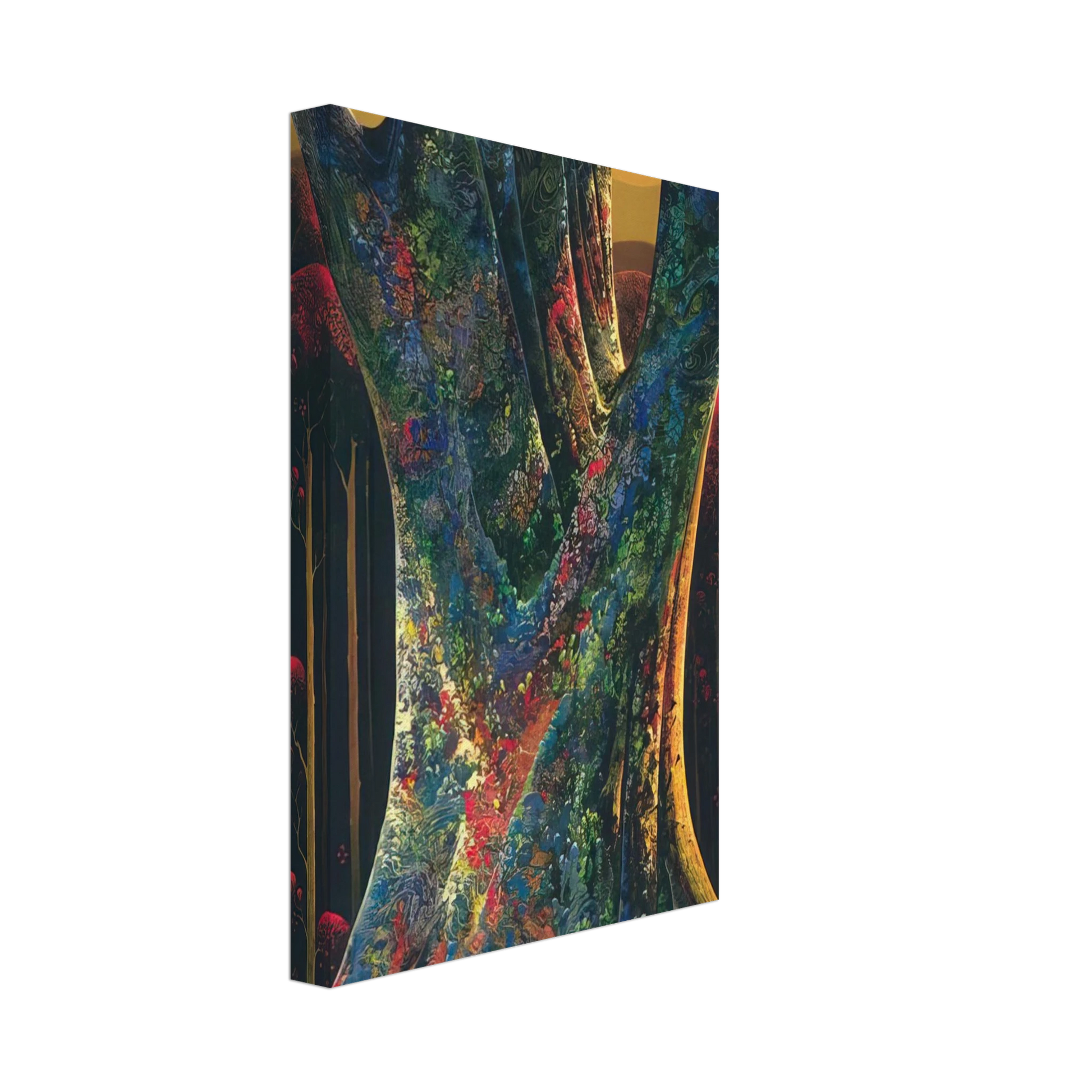 Eyvind Earle - Majestic Tree Canvas - 70x100 cm / 28x40 inches-canvas