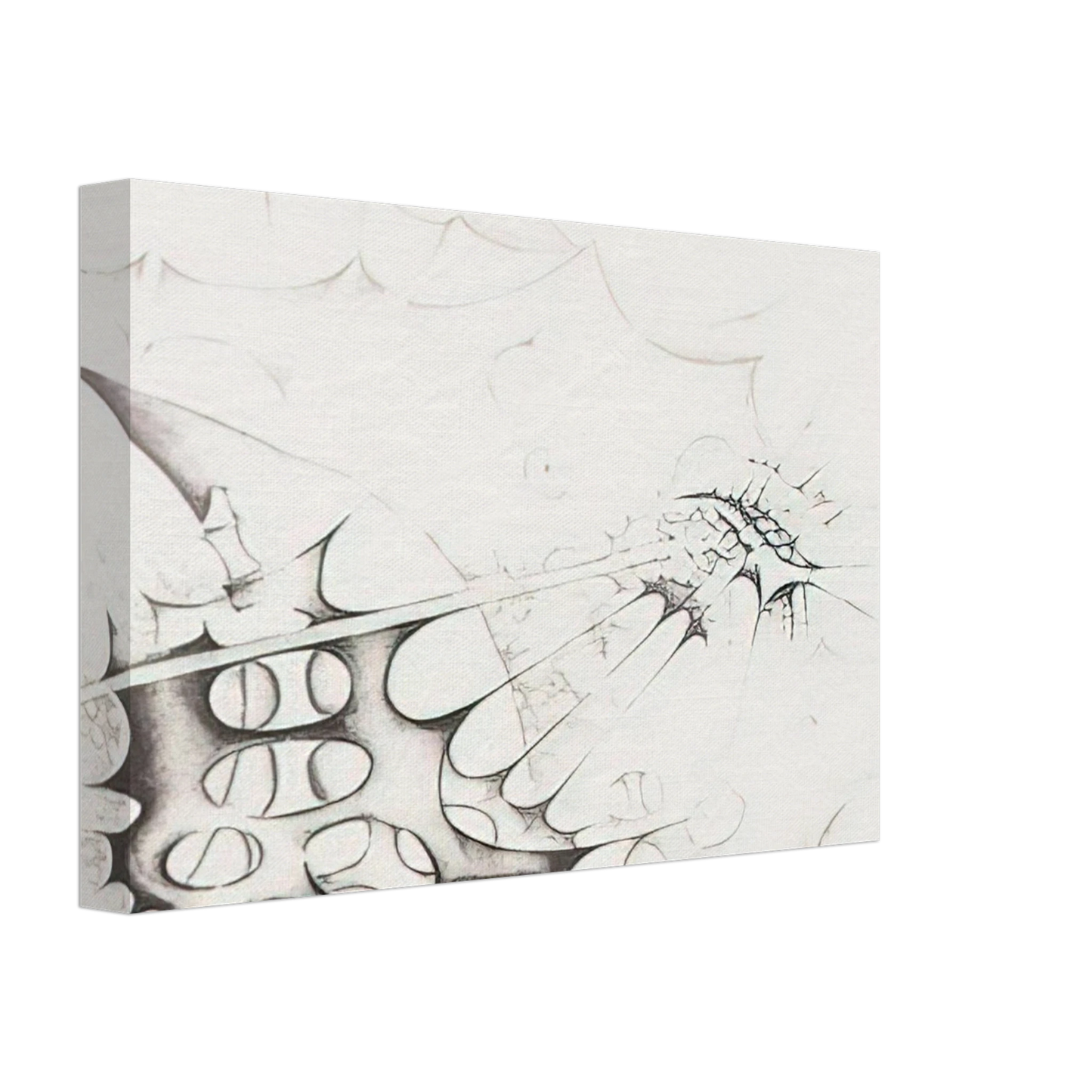 Lee Bontecou - PIRATES 1982 Canvas - 70x100 cm / 28x40 inches-canvas