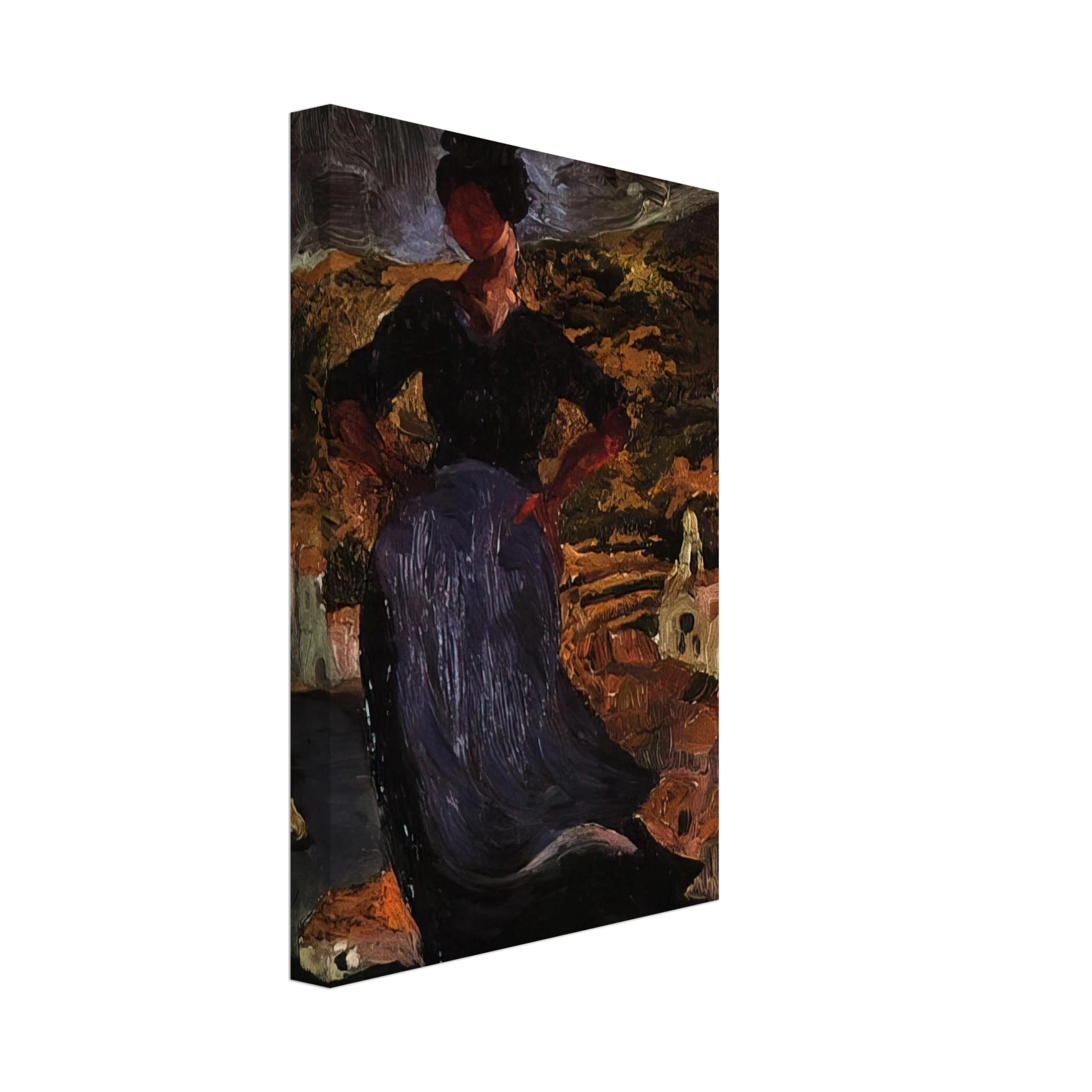 Salvador Dali - PORTRAIT OF HORTENSIA Canvas - 40x60 cm / 16x24 inches-canvas