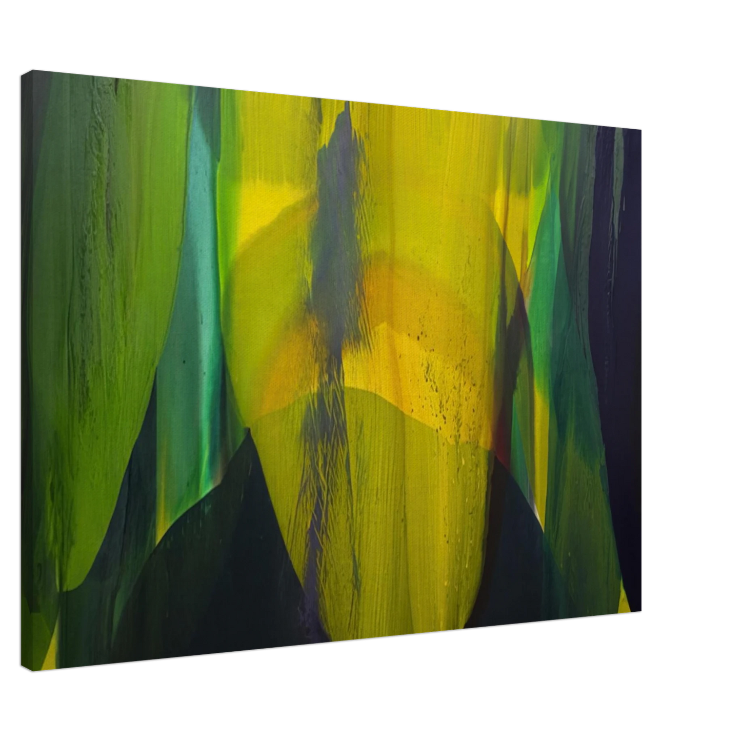 Paul Jenkins - Phenomena Lasting Dawn - 1977 Canvas - 20x30 cm / 8x12 inches-canvas