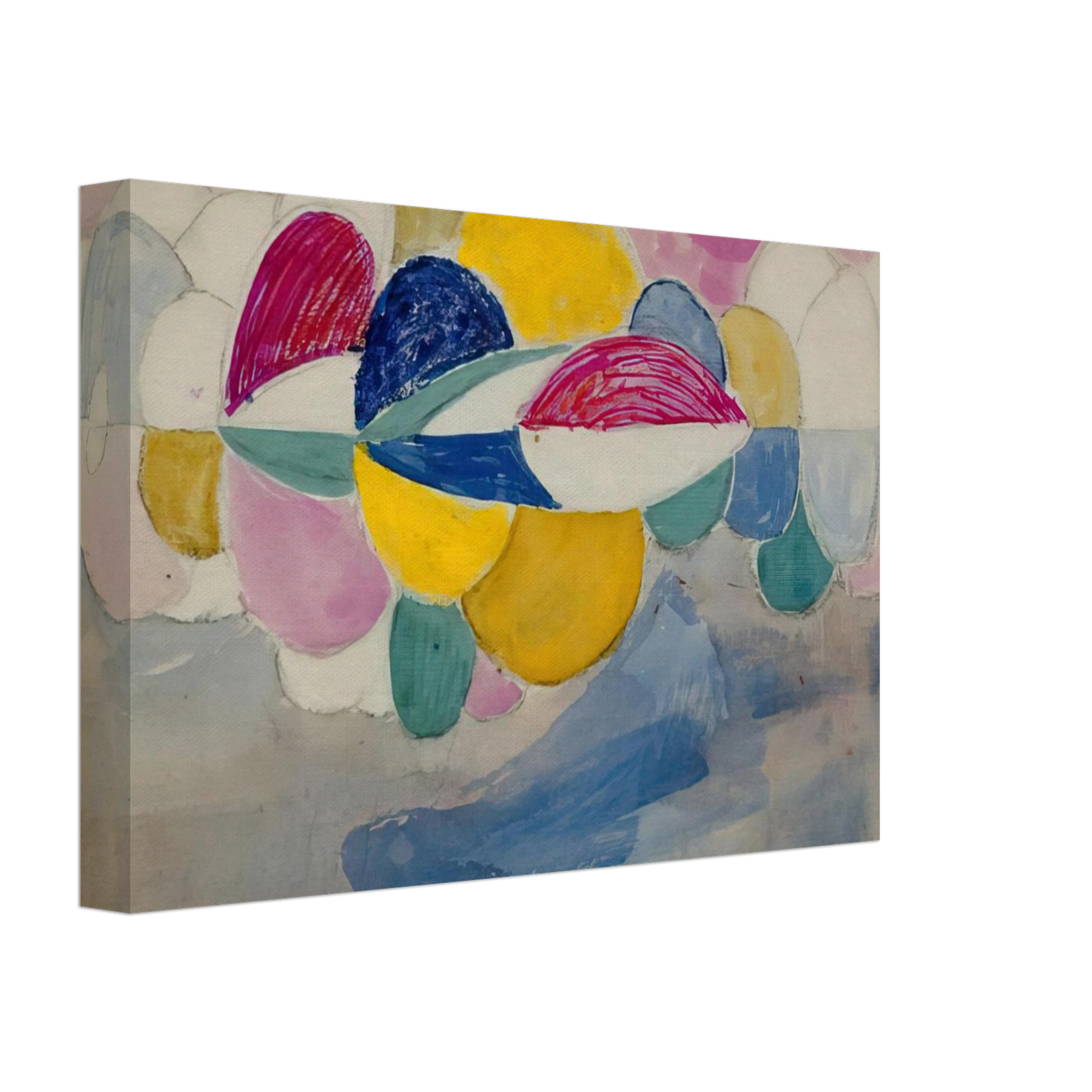 Louise Bourgeois - UNTITLED 1969 Canvas - 40x60 cm / 16x24 inches-canvas