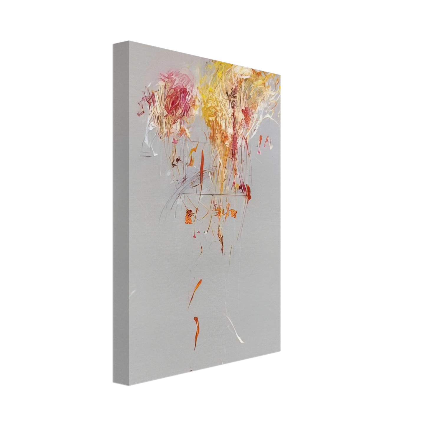 Cy Twombly - Nine Discourses on Commodus, Part IX Canvas - 70x100 cm / 28x40 inches-canvas