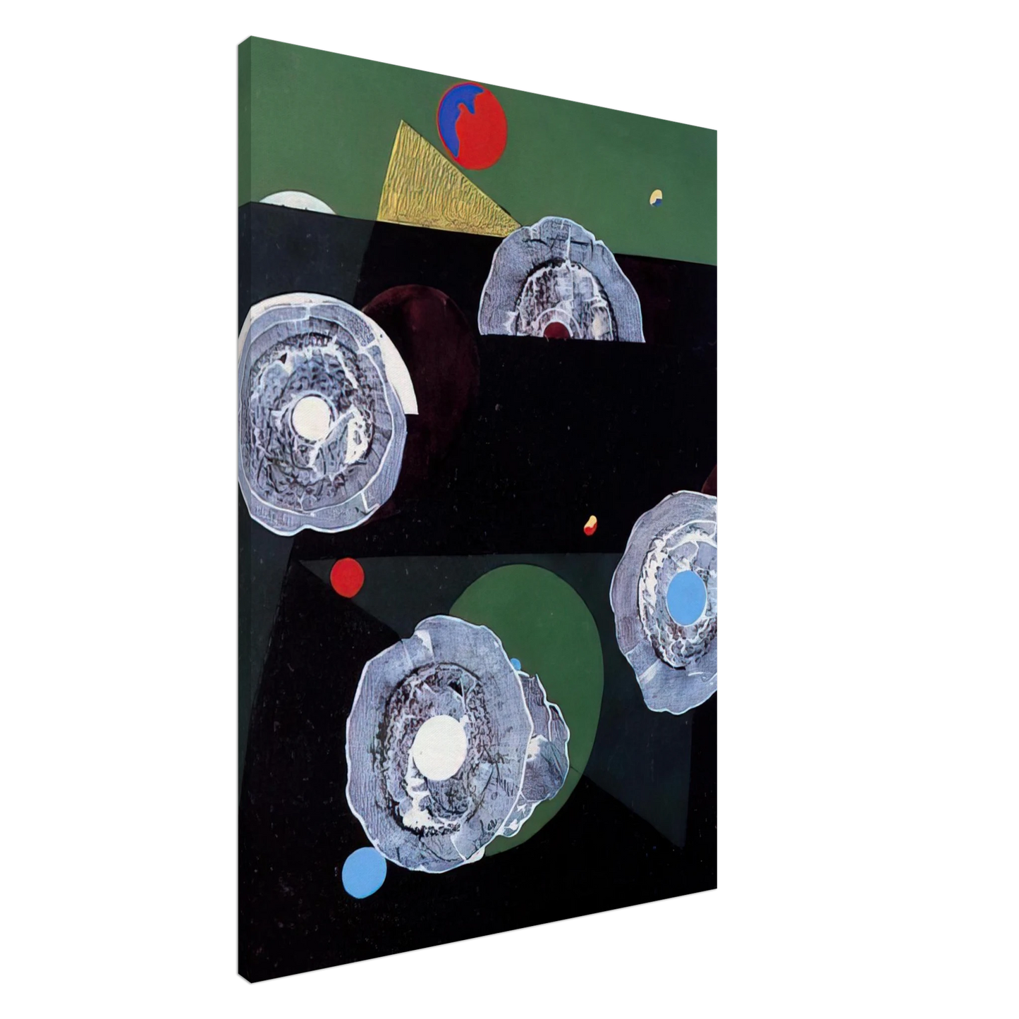 Max Ernst - Scallops flower Canvas - 20x30 cm / 8x12 inches-canvas