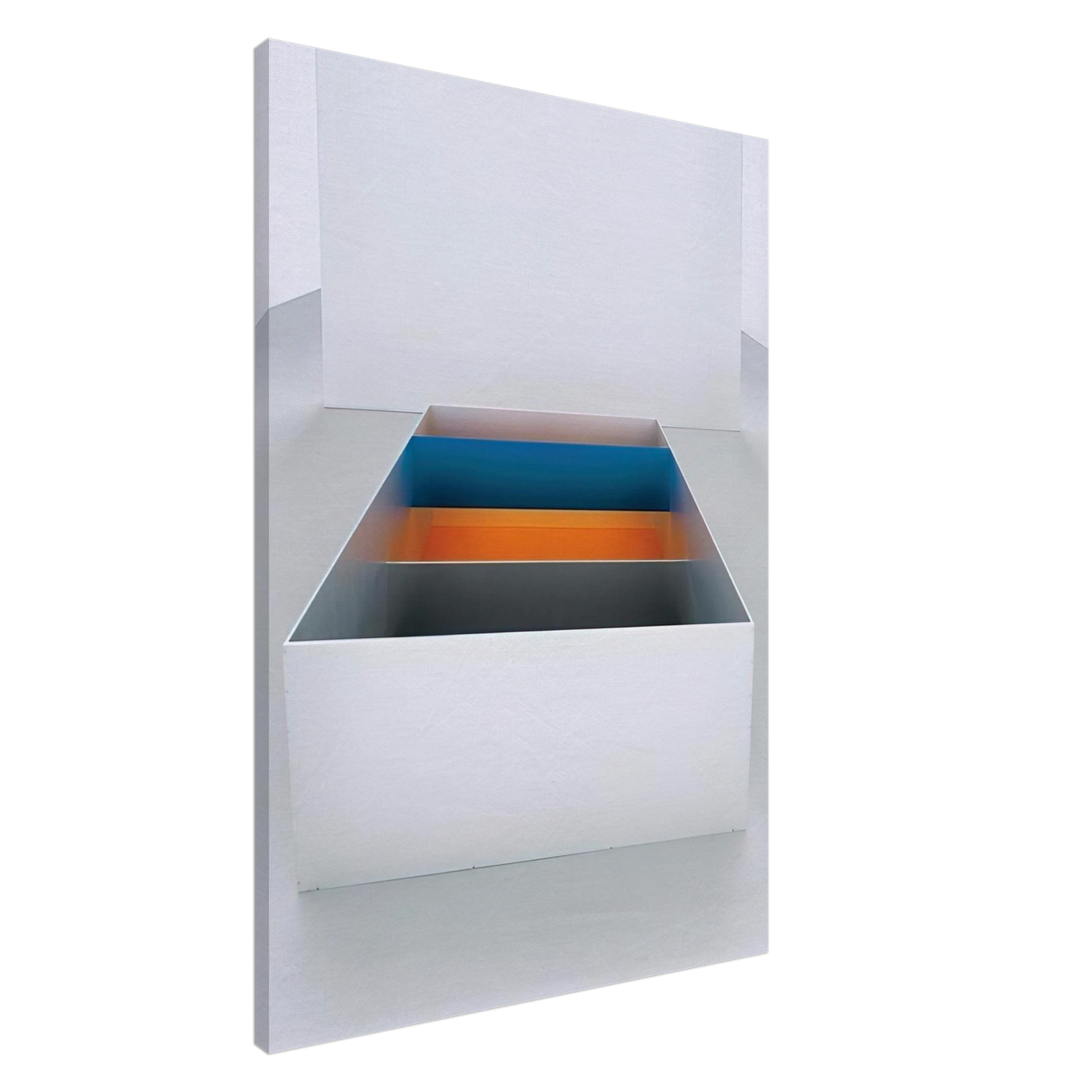 Donald Judd - Untitled 89-10 Menziken - 1989 Canvas - 20x30 cm / 8x12 inches-canvas