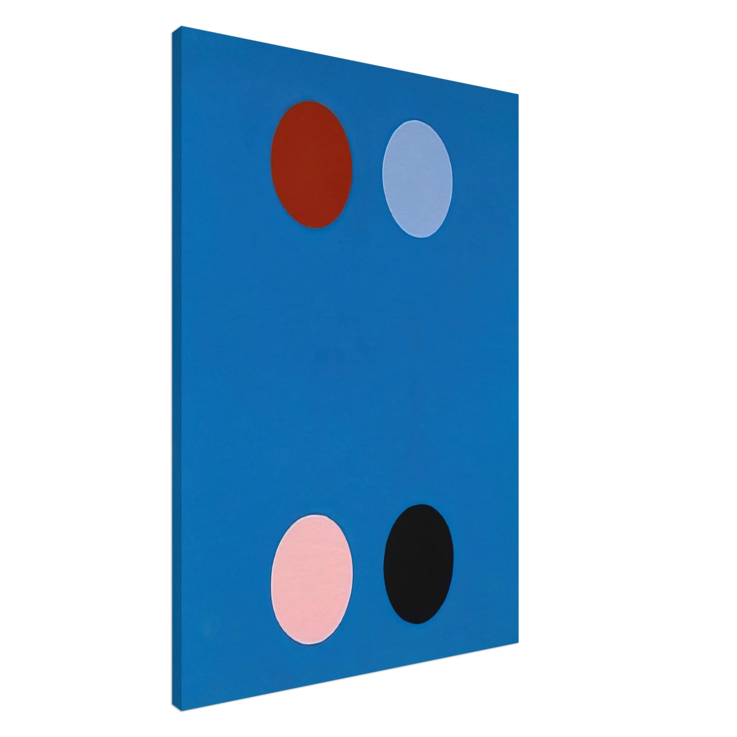 Thomas Downing - France Blue - 1965 Canvas - 20x30 cm / 8x12 inches-canvas