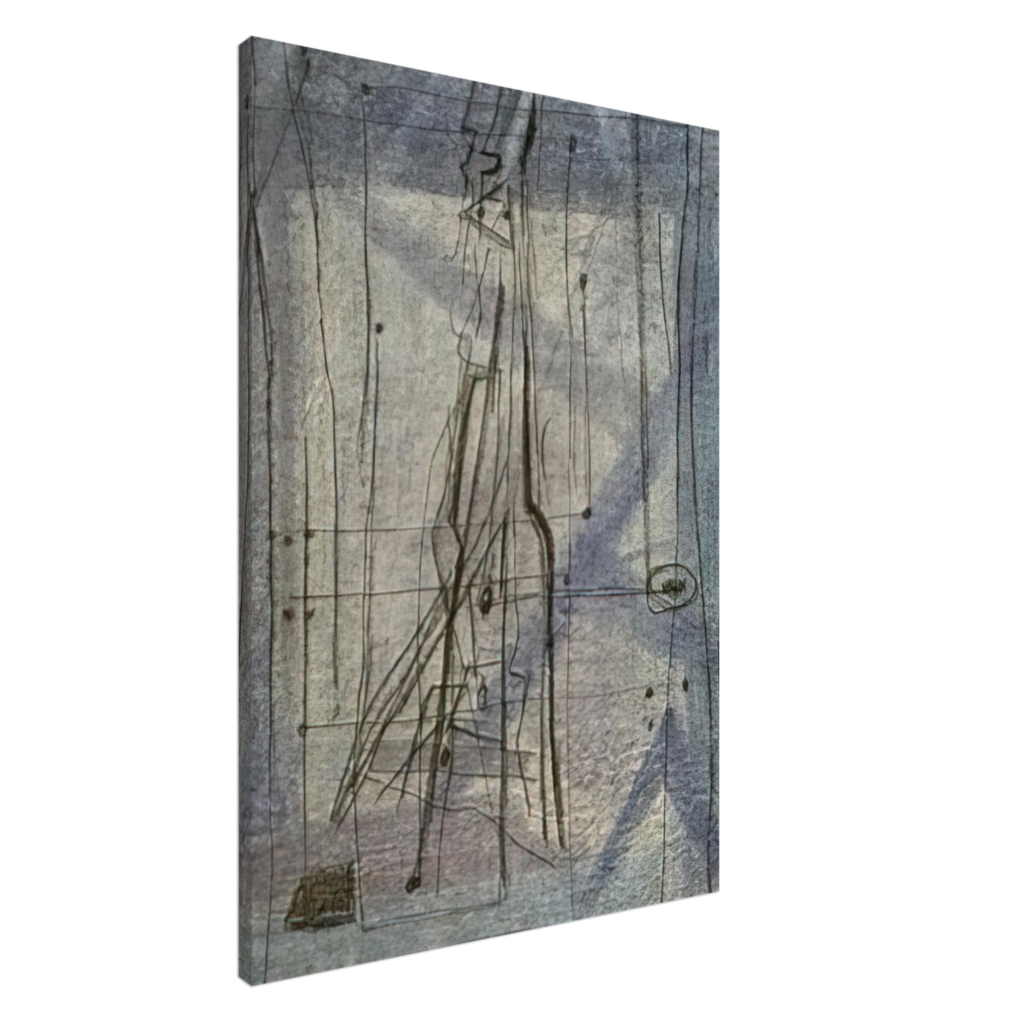 Bice Lazzari - Diario - 1954 Canvas - 20x30 cm / 8x12 inches-canvas