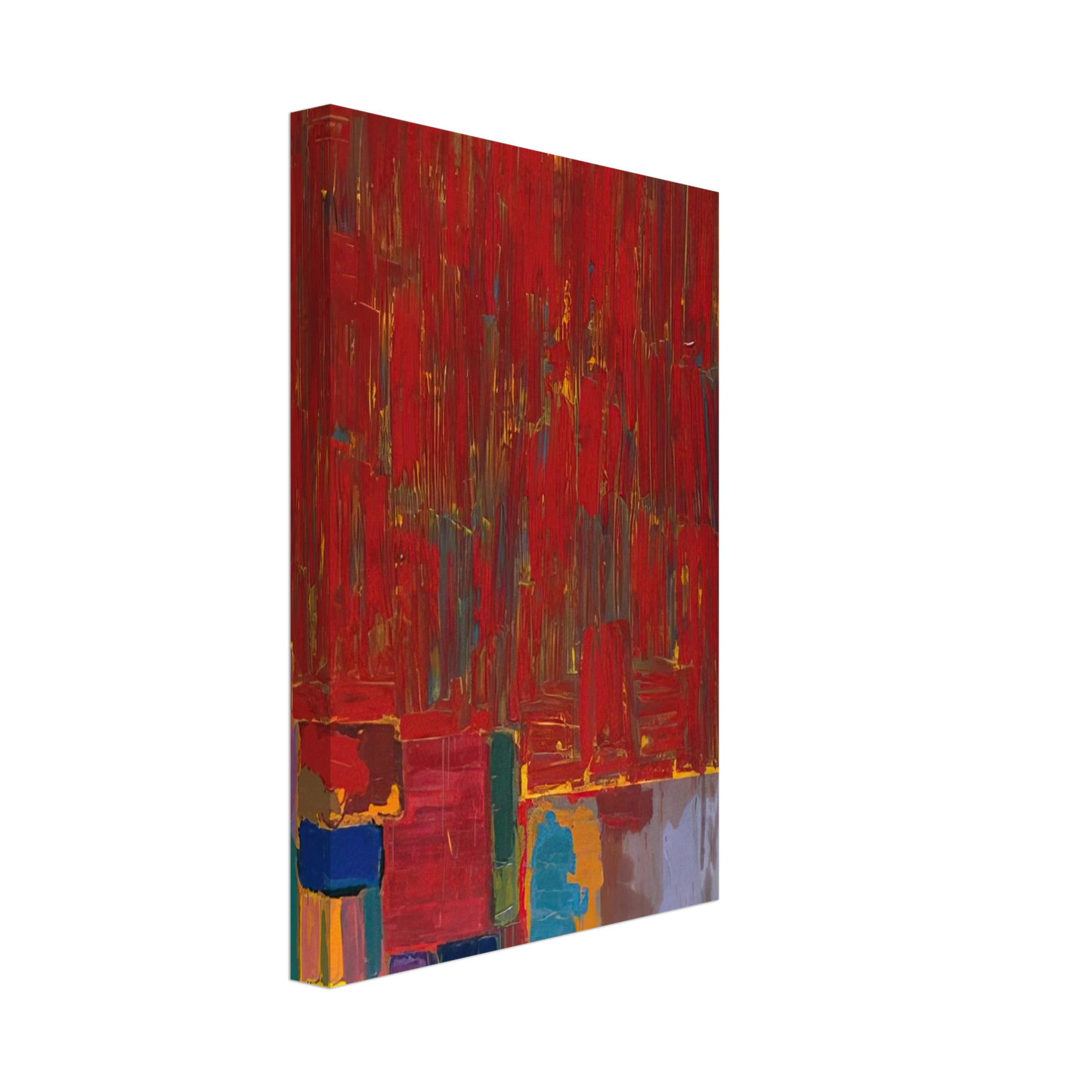 John Hoyland - Saracen - 1977 Canvas - 70x100 cm / 28x40 inches-canvas