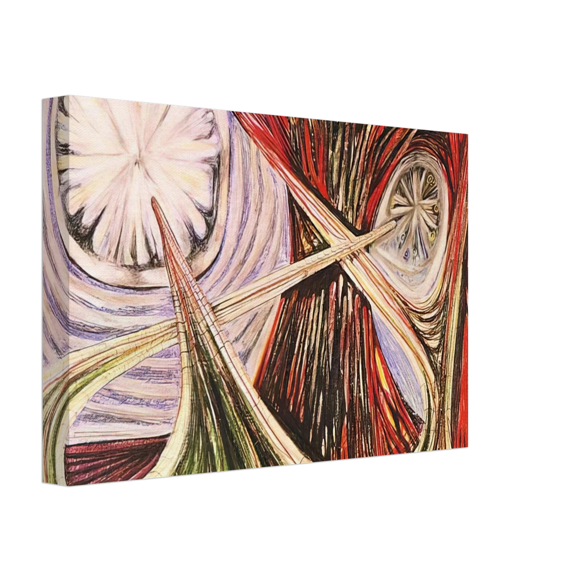 Roberto Matta - SPACE TRAVEL STAR TRAVEL 1938 Canvas - 40x60 cm / 16x24 inches-canvas