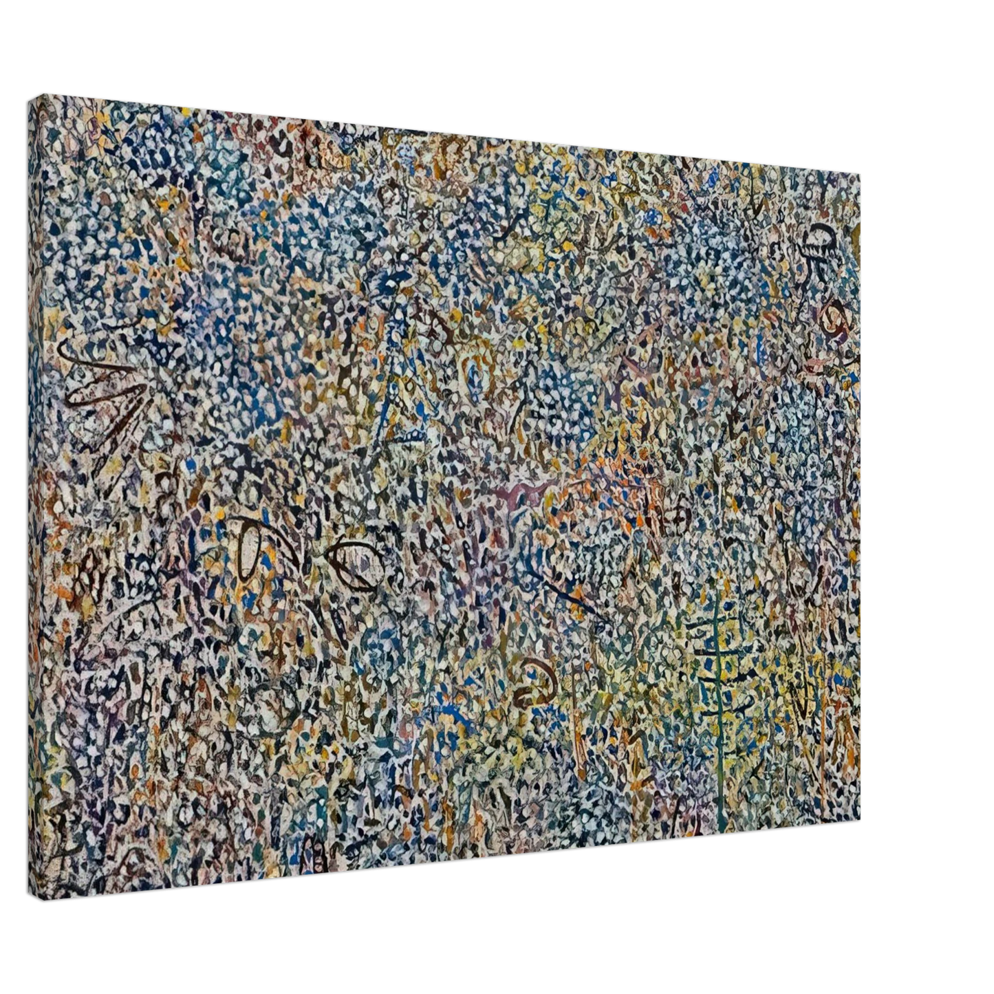 Richard Pousette-Dart - Presence Amaranth Garden Canvas - 20x30 cm / 8x12 inches-canvas