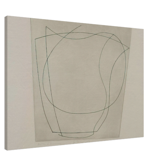 Ben Nicholson - Rafael - 1967 Canvas - 20x30 cm / 8x12 inches-canvas