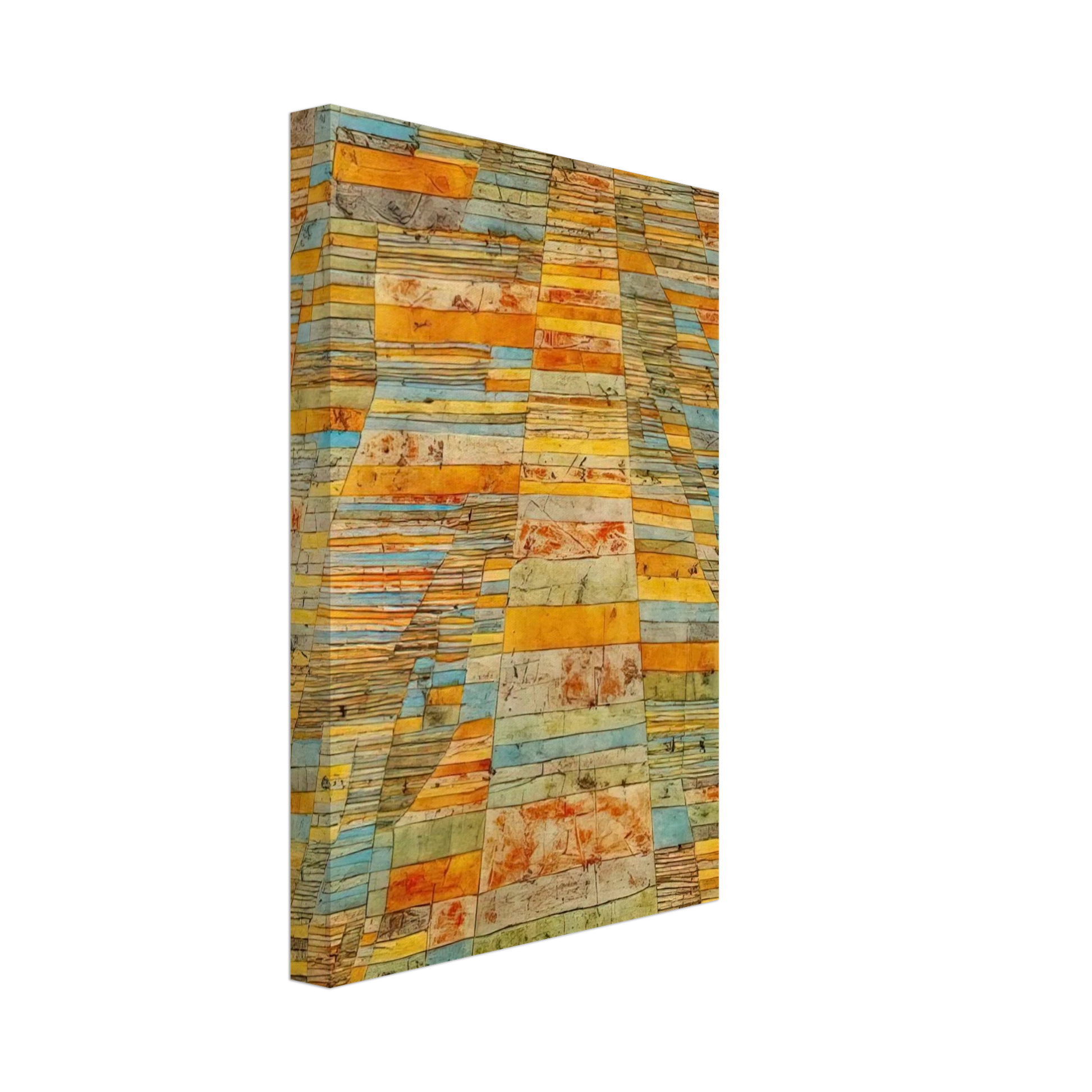 Paul Klee - HIGHWAY AND BYWAYS 1929 Canvas - 70x100 cm / 28x40 inches-canvas