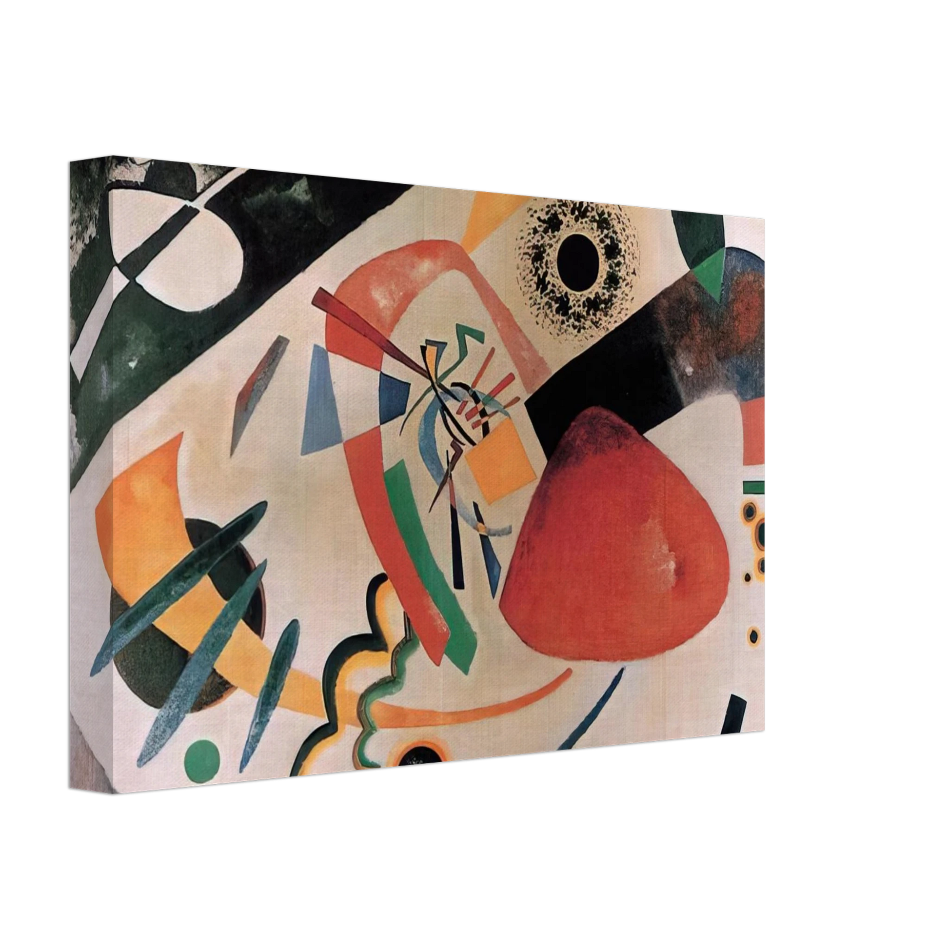 Wassily Kandinsky - RED SPOT II 1921 Canvas - 70x100 cm / 28x40 inches-canvas