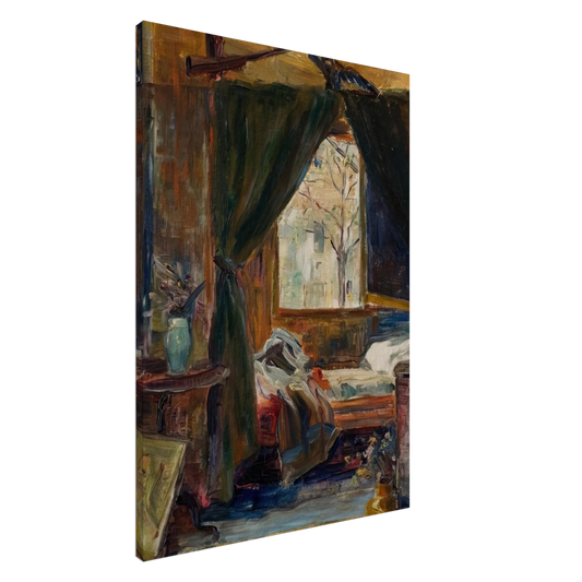 Tarsila do Amaral - Interior of the Atelier De Auteuil Canvas - 20x30 cm / 8x12 inches-canvas