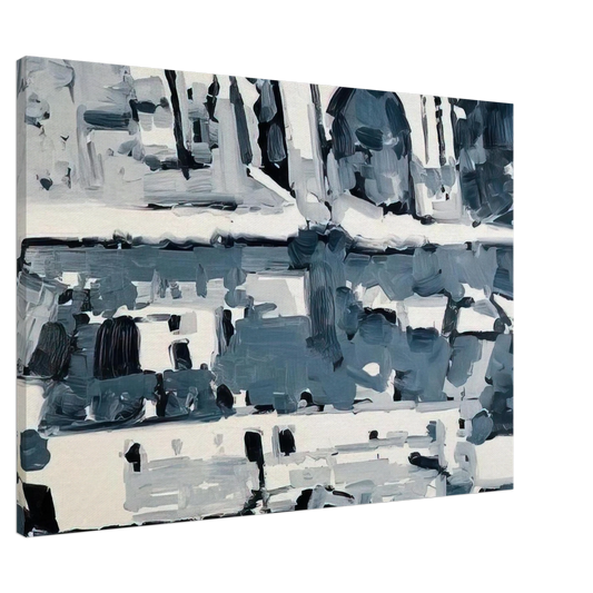 Gerhard Richter - TOWNSCAPE M4 1968 Canvas - 20x30 cm / 8x12 inches-canvas