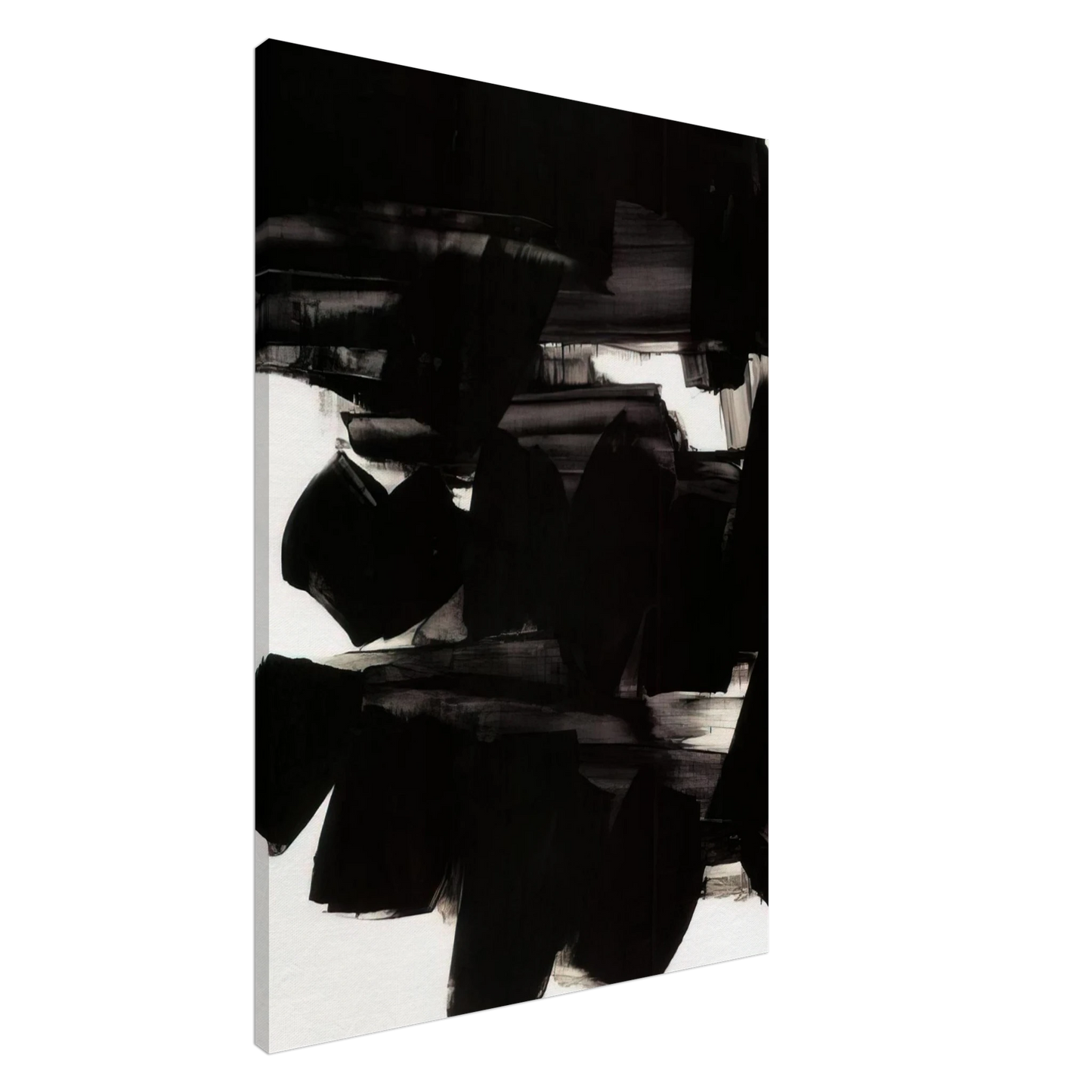 Pierre Soulages - Peinture 260 x 202 cm, 19 juin 1963 - 1963 Canvas - 20x30 cm / 8x12 inches-canvas