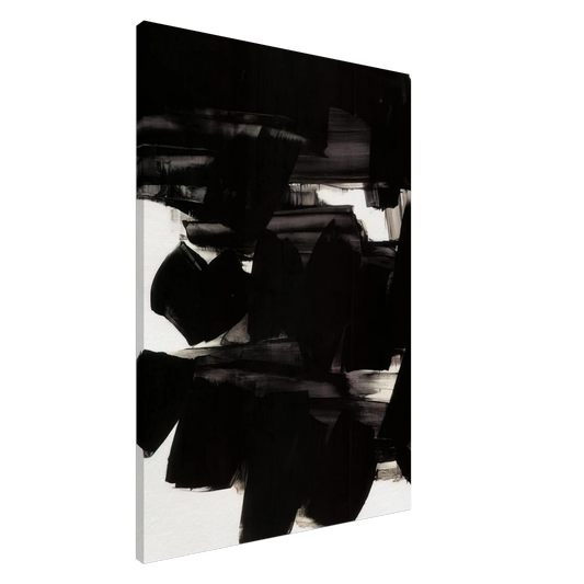 Pierre Soulages - Peinture 260 x 202 cm, 19 juin 1963 - 1963 Canvas - 20x30 cm / 8x12 inches-canvas