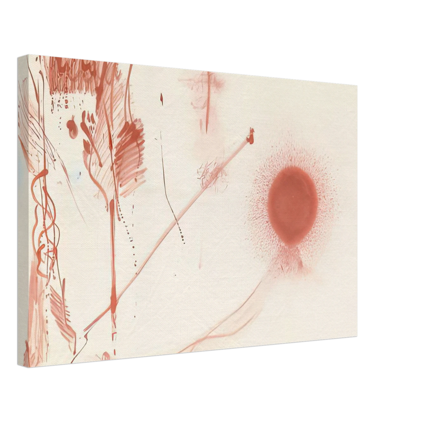 Helen Frankenthaler - Towards a New Climate, 1957- Canvas - 70x100 cm / 28x40 inches-canvas