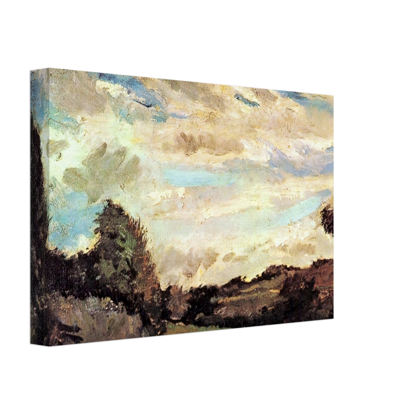 Vincent van Gogh - Landscape with Dunes Canvas - 70x100 cm / 28x40 inches-canvas