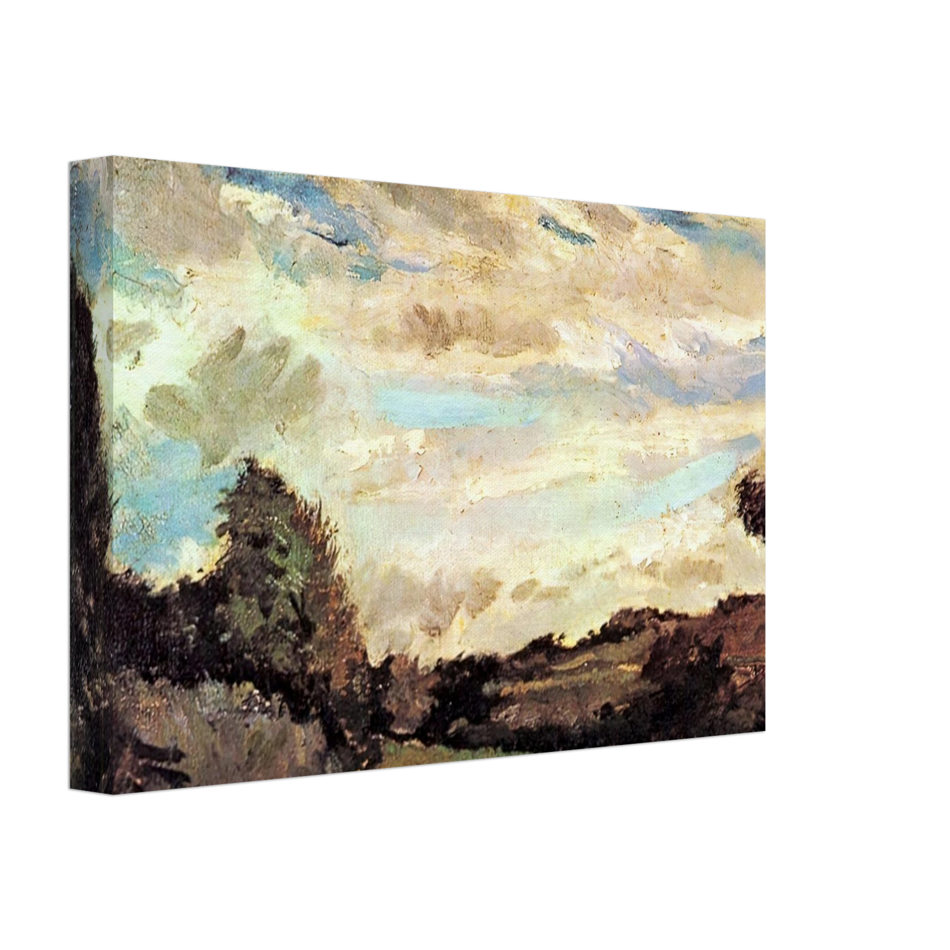 Vincent van Gogh - Landscape with Dunes Canvas - 70x100 cm / 28x40 inches-canvas