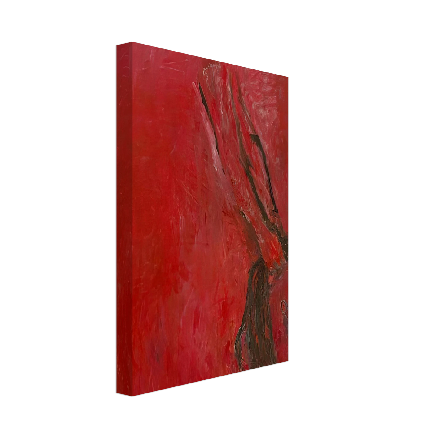 Susan Rothenberg - MAGGIE S PONYTAIL 1993 Canvas - 40x60 cm / 16x24 inches-canvas