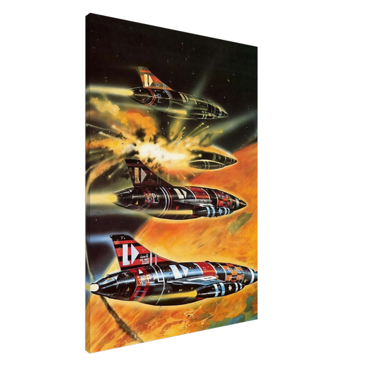 Chris Foss - Chris Foss Canvas - 20x30 cm / 8x12 inches-canvas