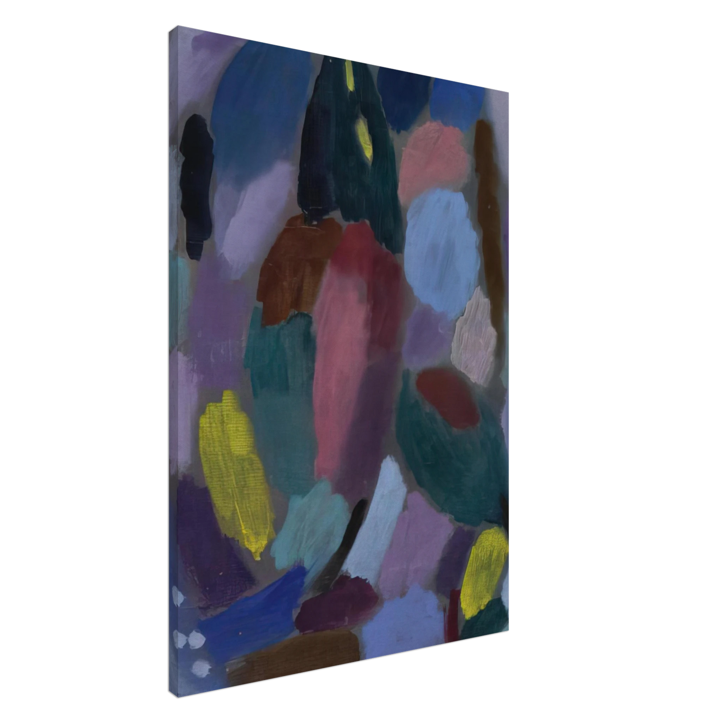 Alexej von Jawlensky - VARIATION FIELD OF TULIPS 1916 Canvas - 20x30 cm / 8x12 inches-canvas