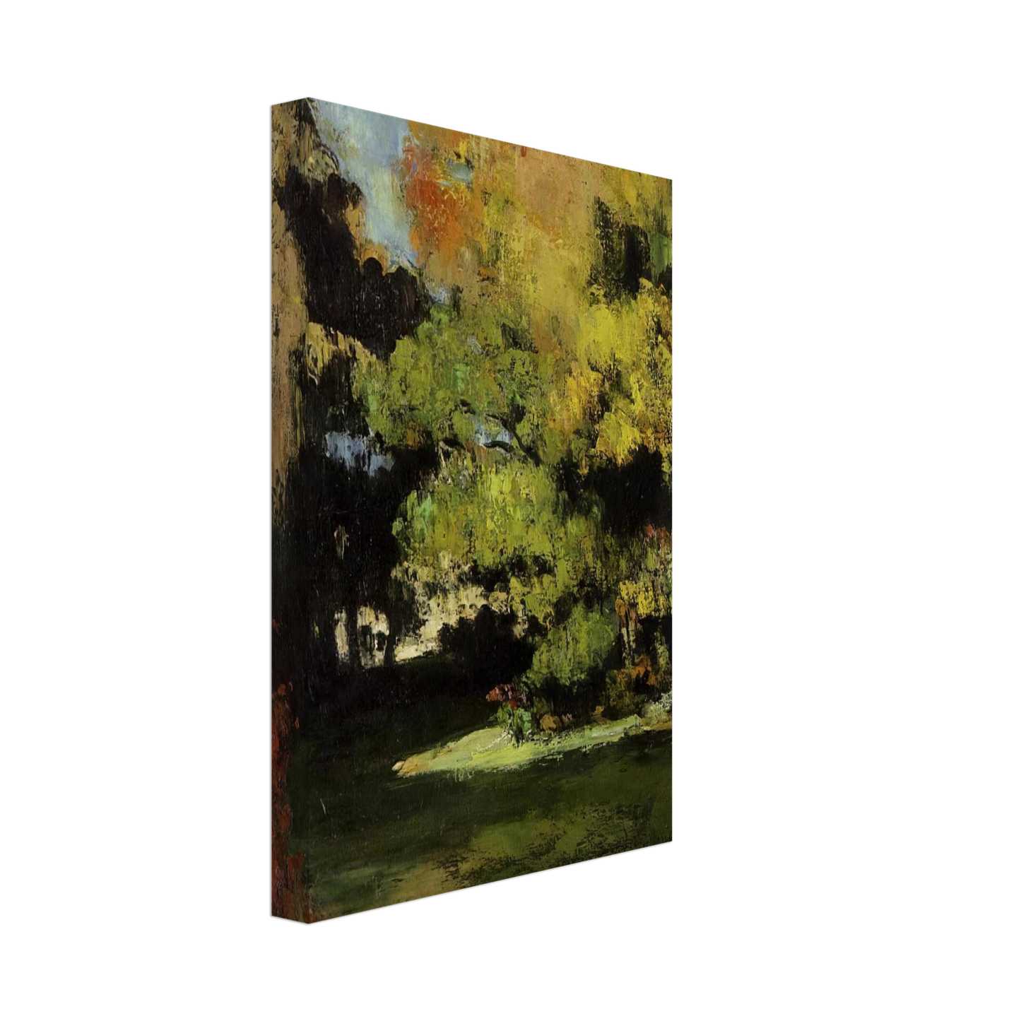 Paul Cezanne - Clearing Canvas - 70x100 cm / 28x40 inches-canvas