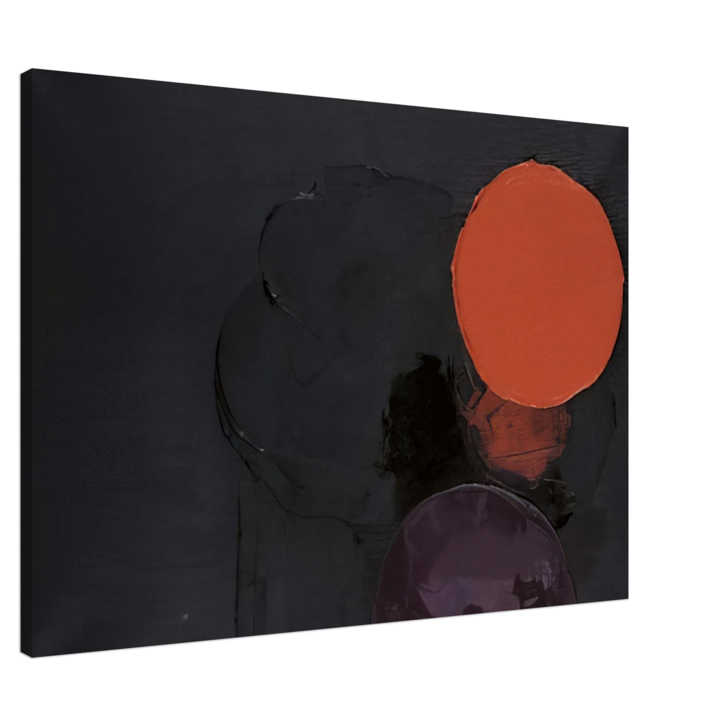 Luis Feito - PAINTING 847 Canvas - 20x30 cm / 8x12 inches-canvas