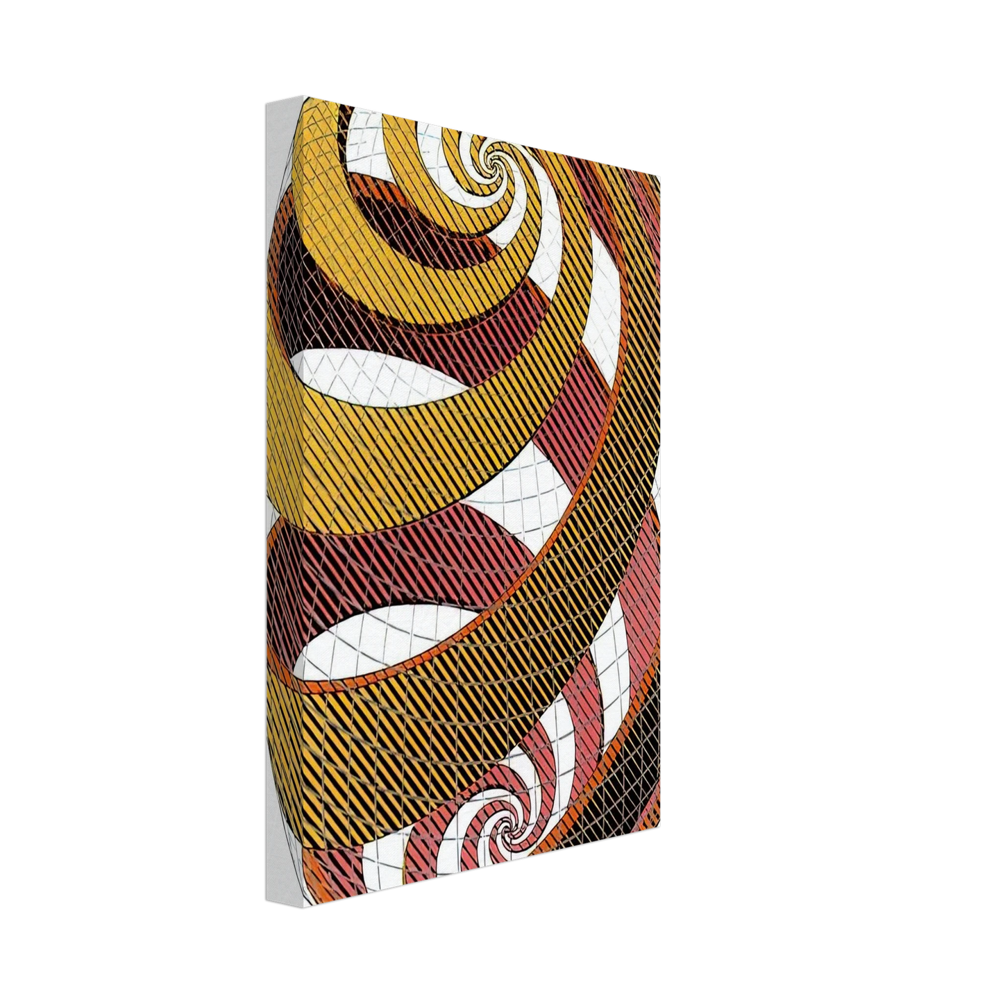 MC Escher - SPHERE SPIRALS Canvas - 70x100 cm / 28x40 inches-canvas