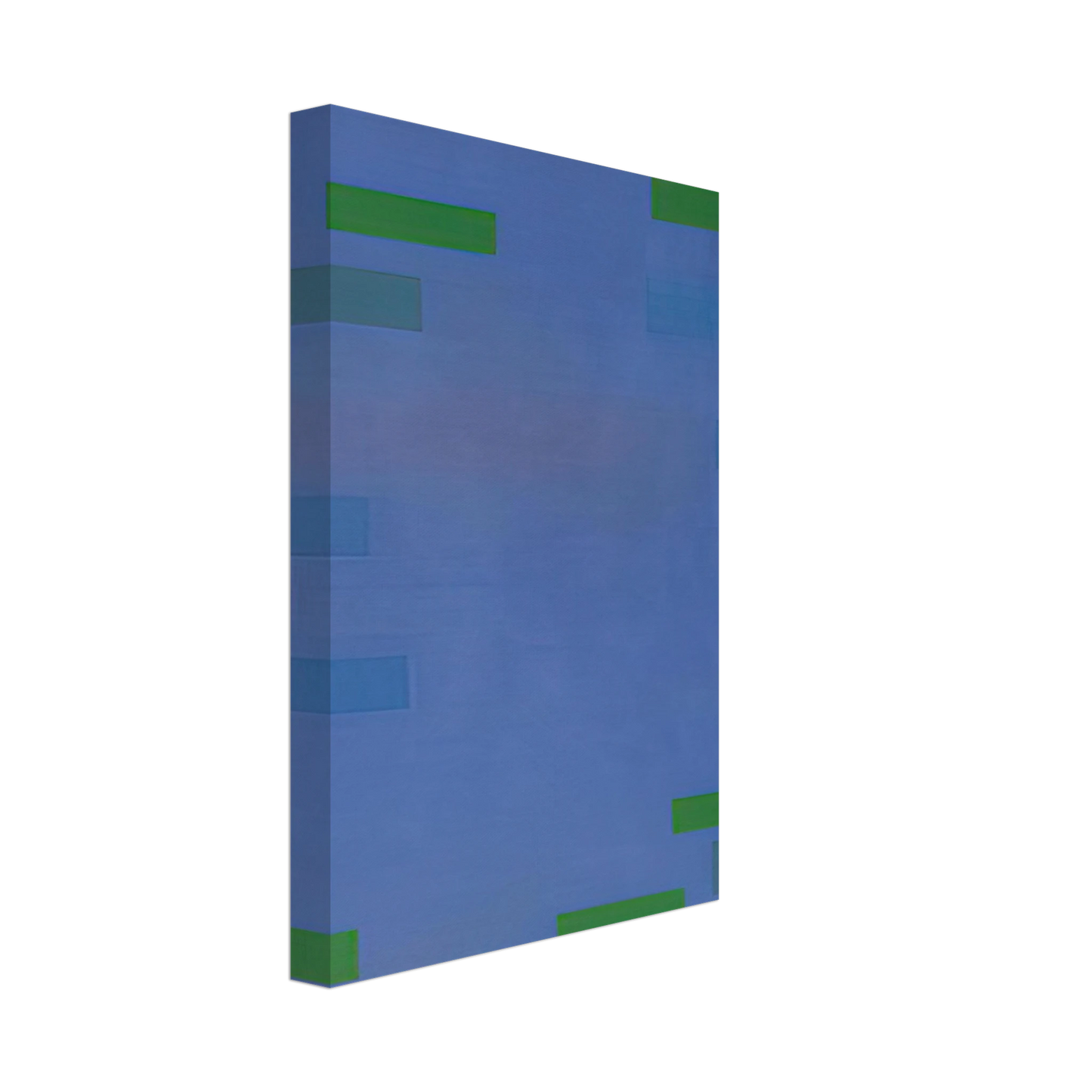 Ad Reinhardt - Abstract Painting, Blue - 1952 Canvas - 40x60 cm / 16x24 inches-canvas